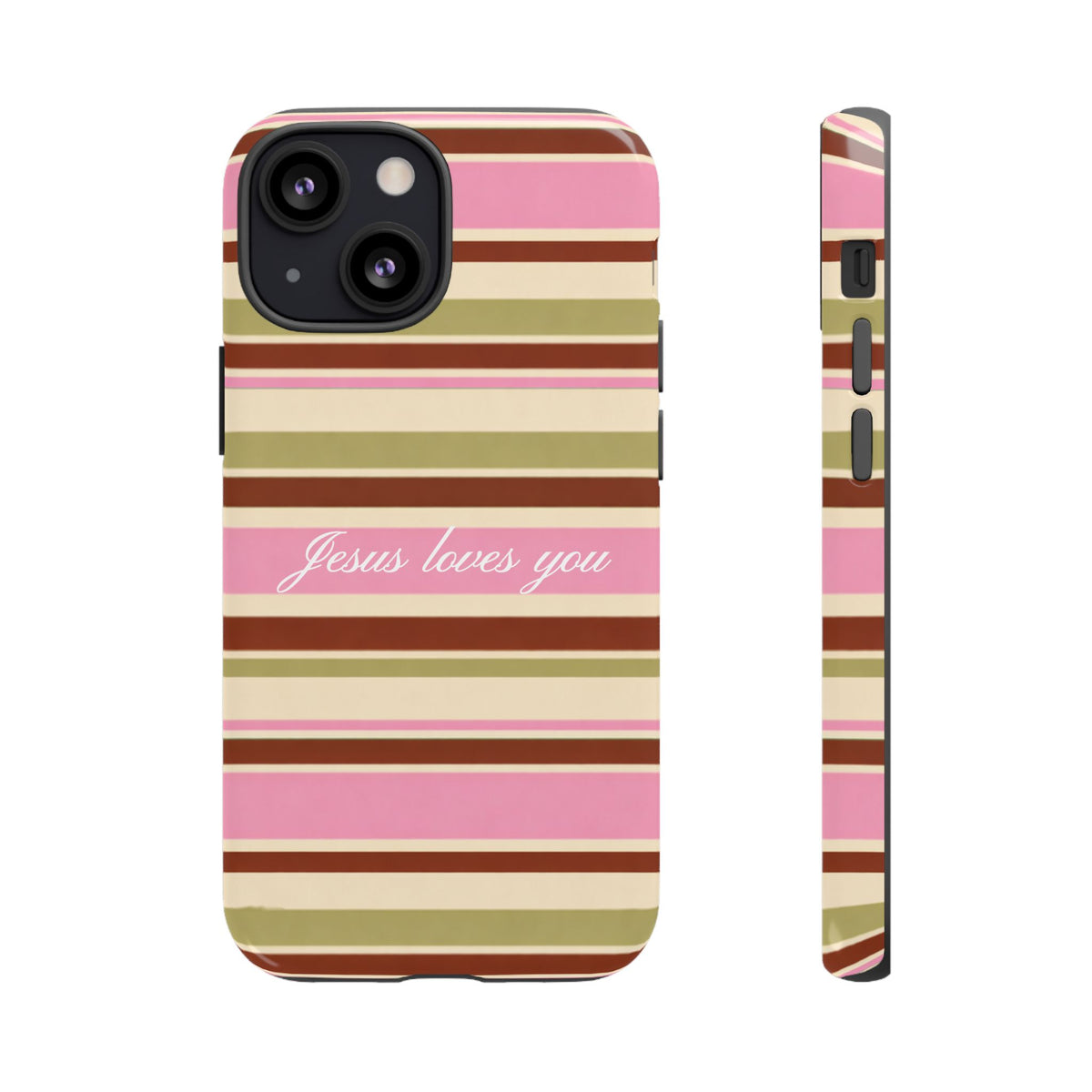 Jesus Loves You Neapolitan Phone Case