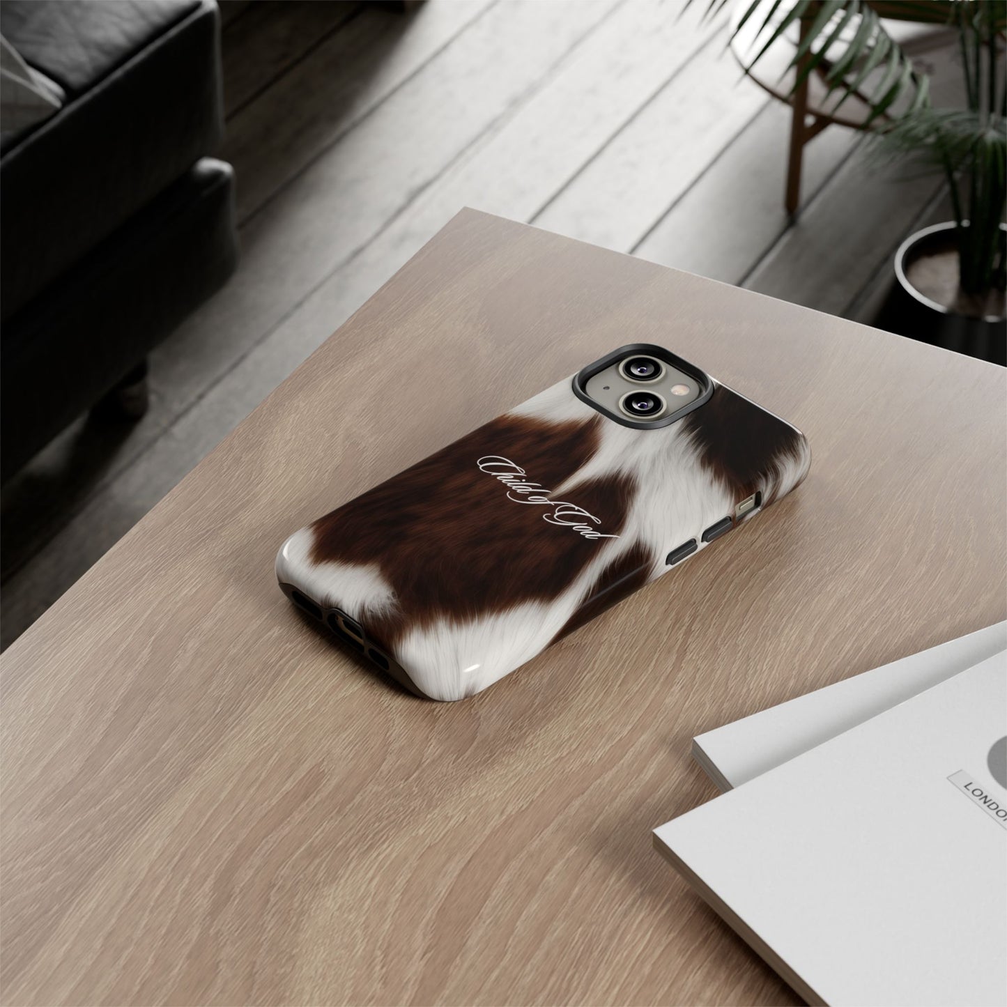 Child of God Cow Phone Case