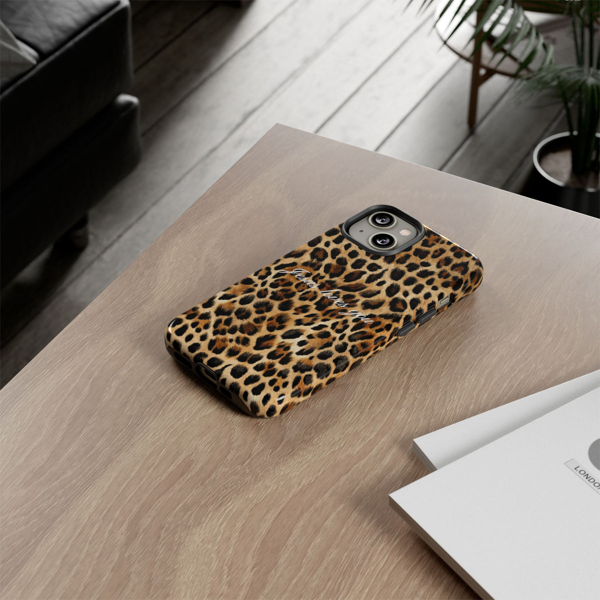 Jesus Loves You Leopard Phone Case