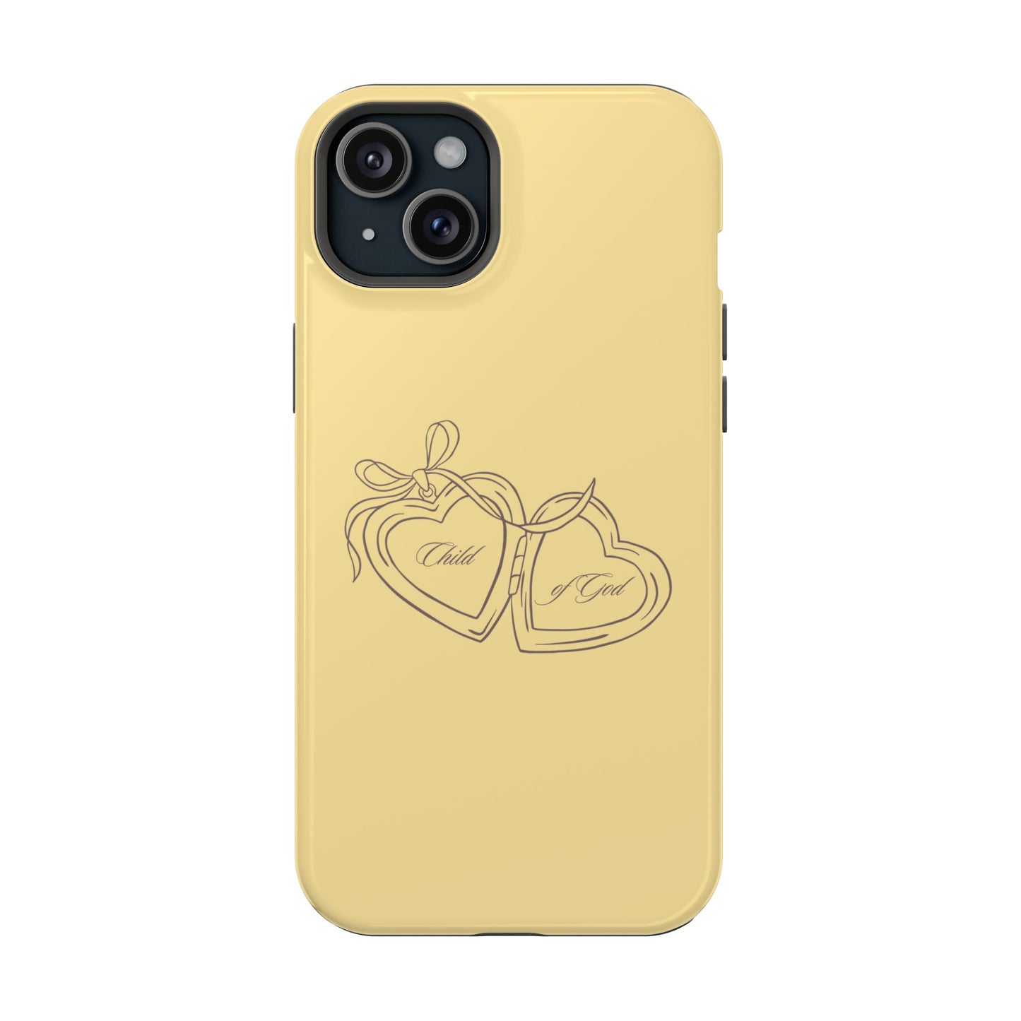 Child of God Butter Yellow Locket Phone Case MagSafe