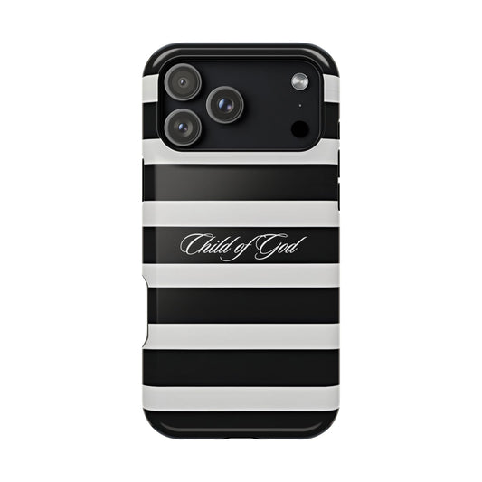Phone Case - Child of God Striped MagSafe Phone Case