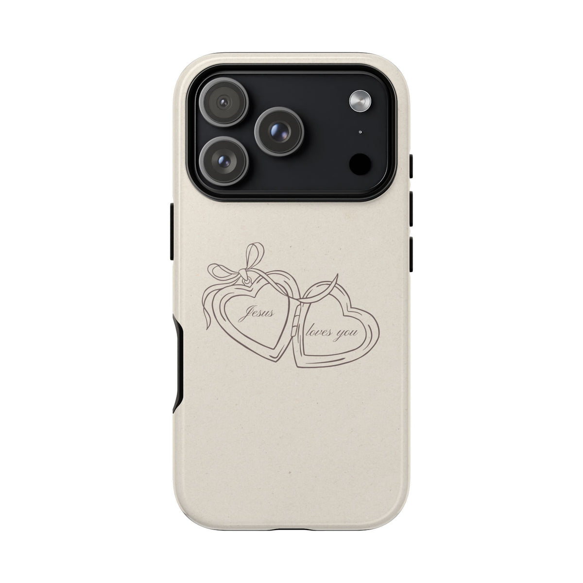 Jesus loves you Locket Phone Case