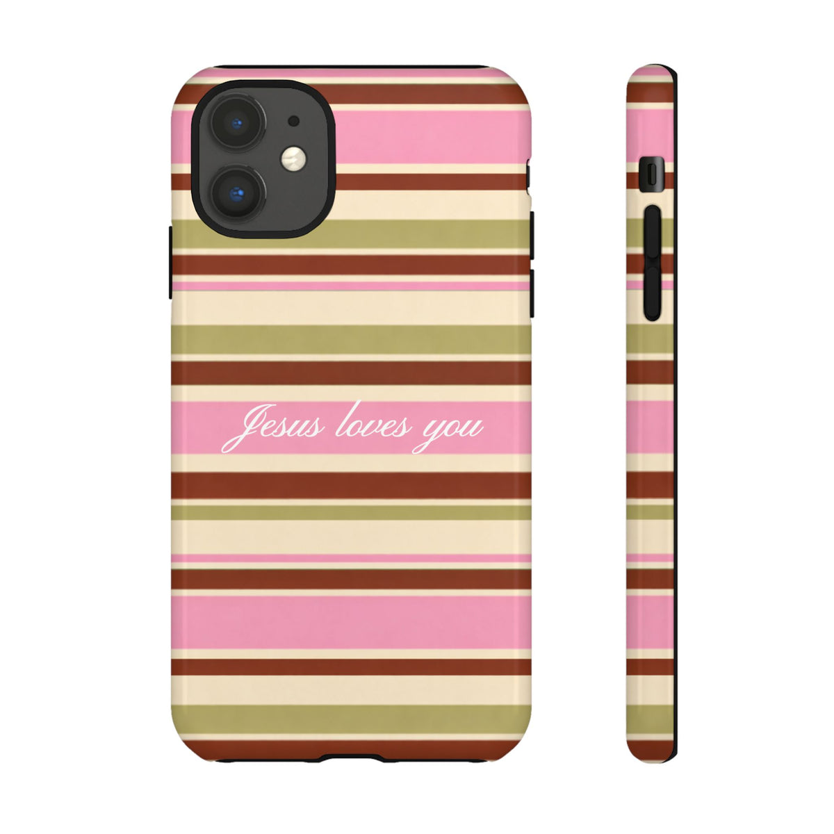 Jesus Loves You Neapolitan Phone Case