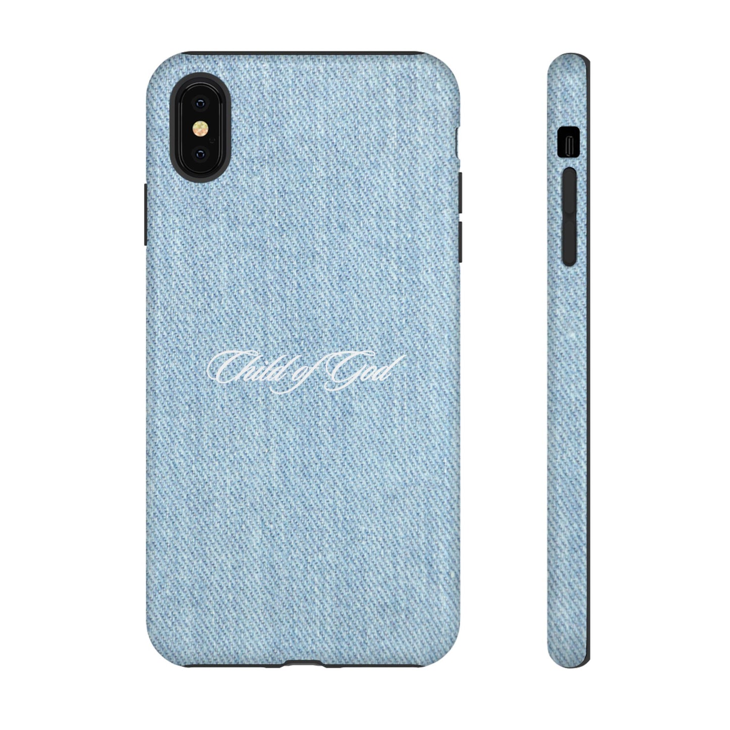 Child of God Denim Phone Case