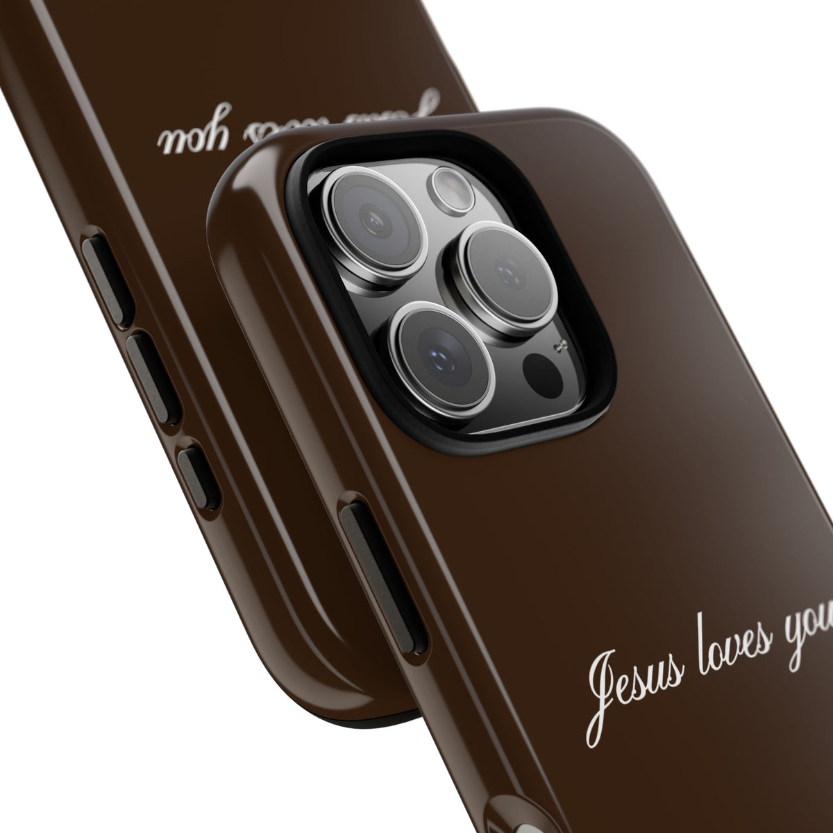Jesus loves you Espresso Phone Case