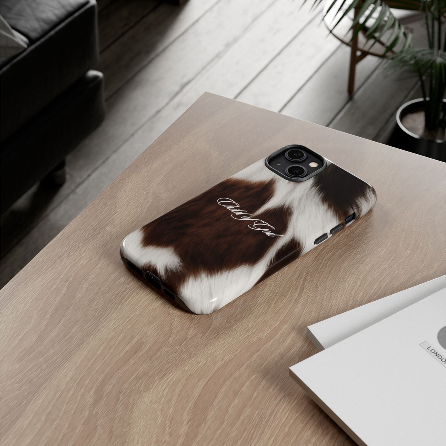 Child of God Cow Phone Case