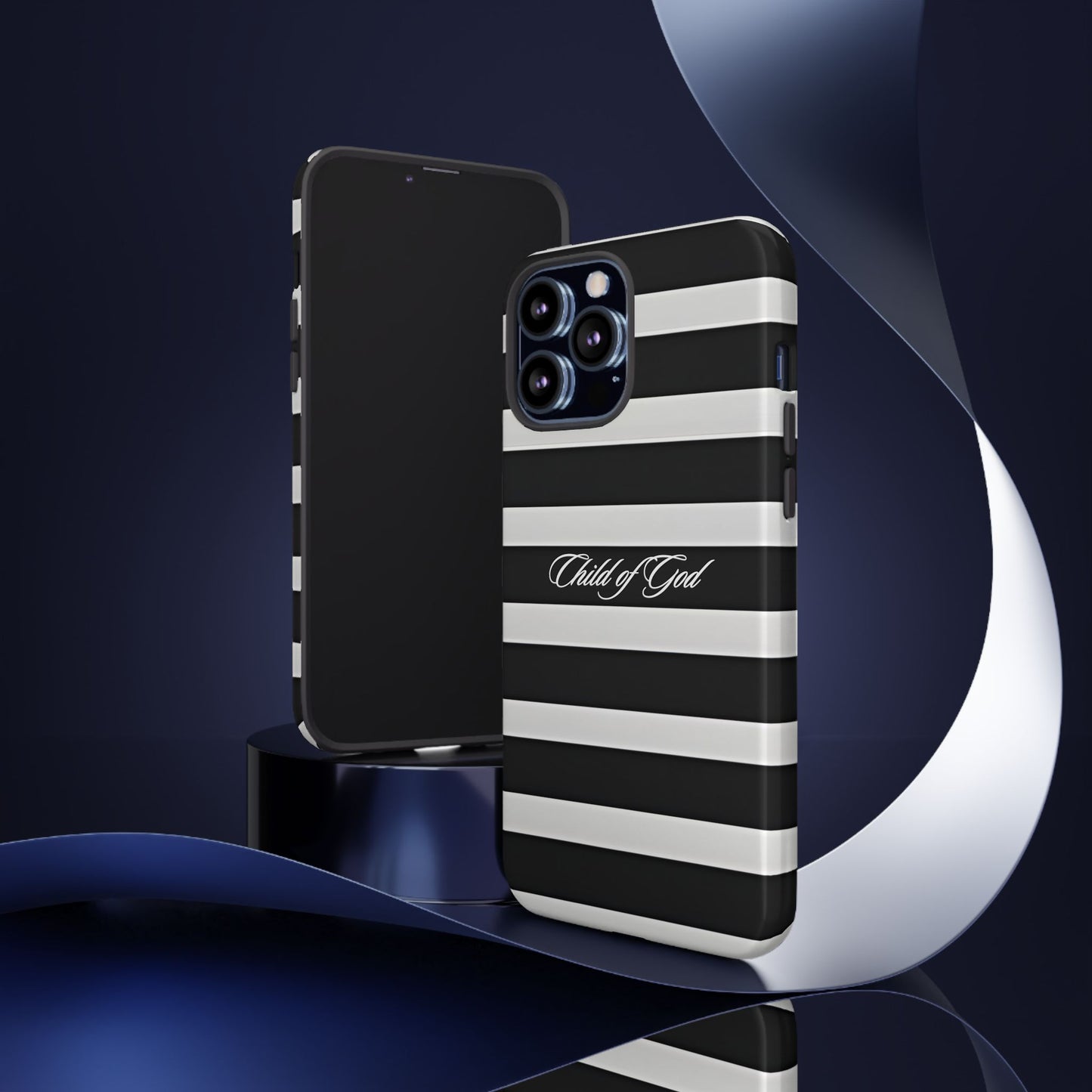 Child of God Striped Phone Case