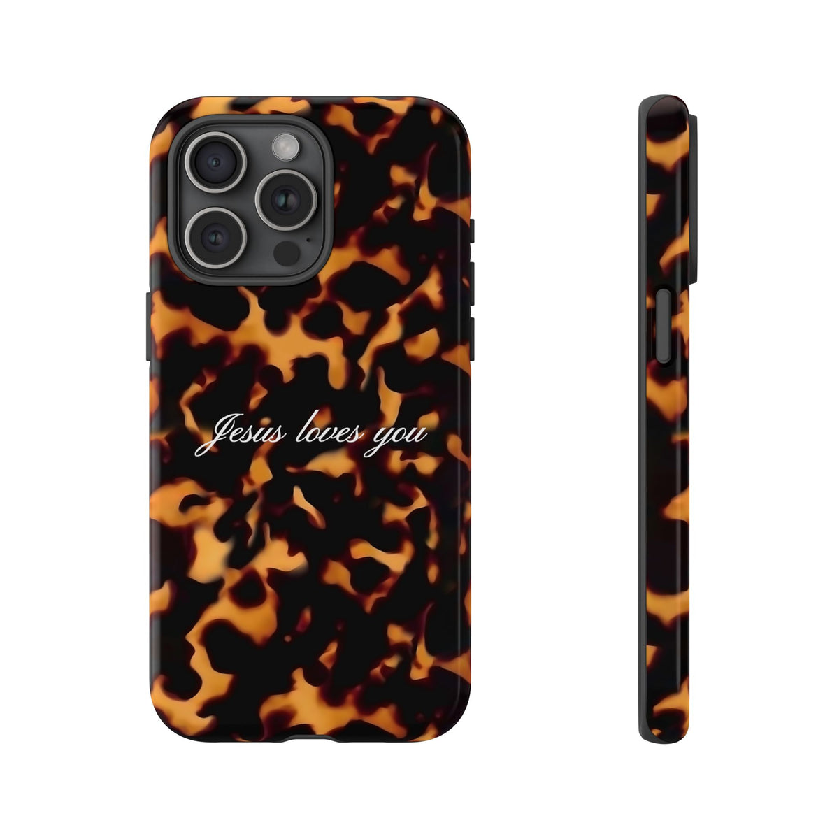 Jesus loves you Tortoise Phone Case