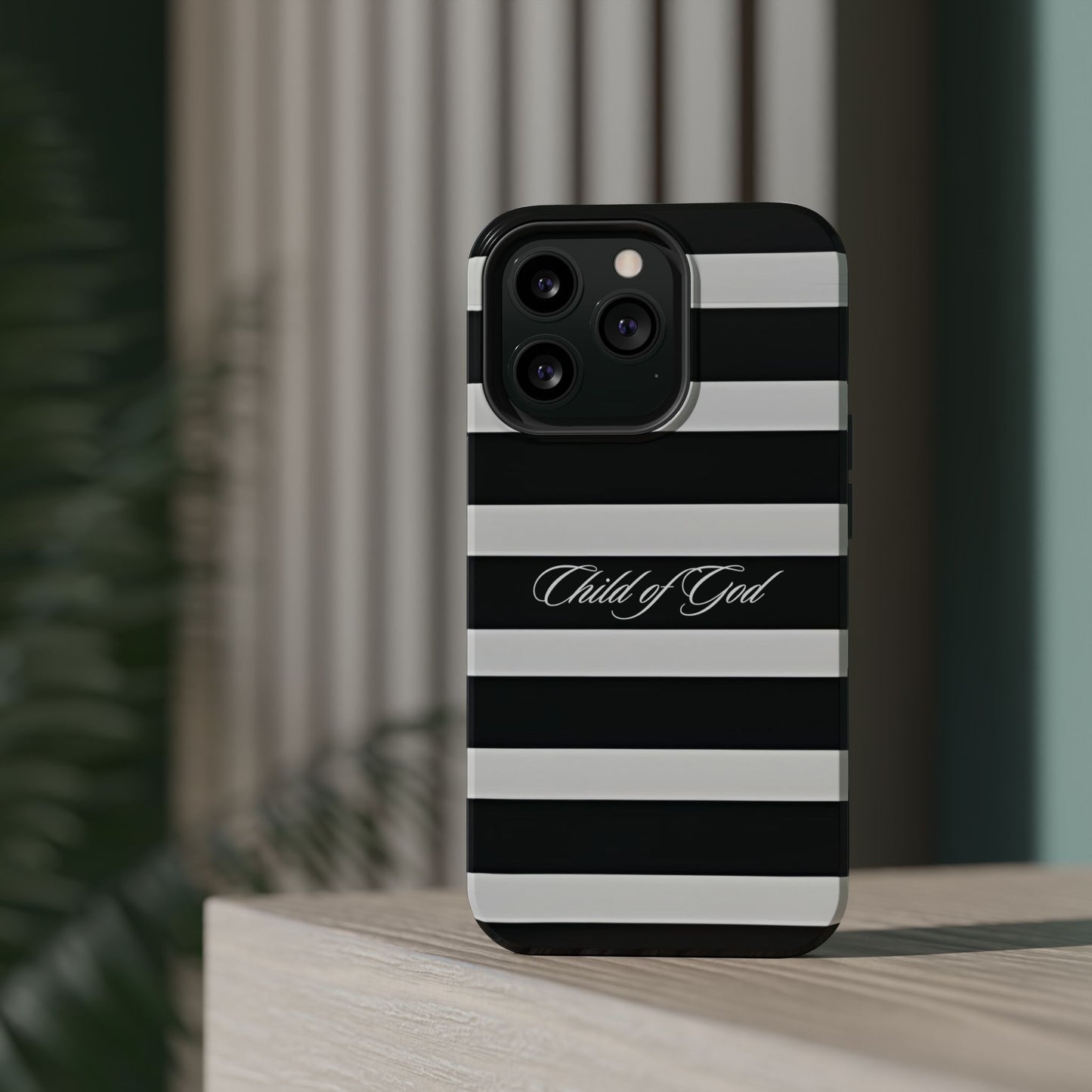 Phone Case - Child of God Striped MagSafe Phone Case