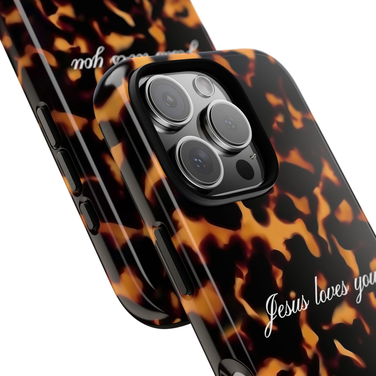 Jesus loves you Tortoise Phone Case