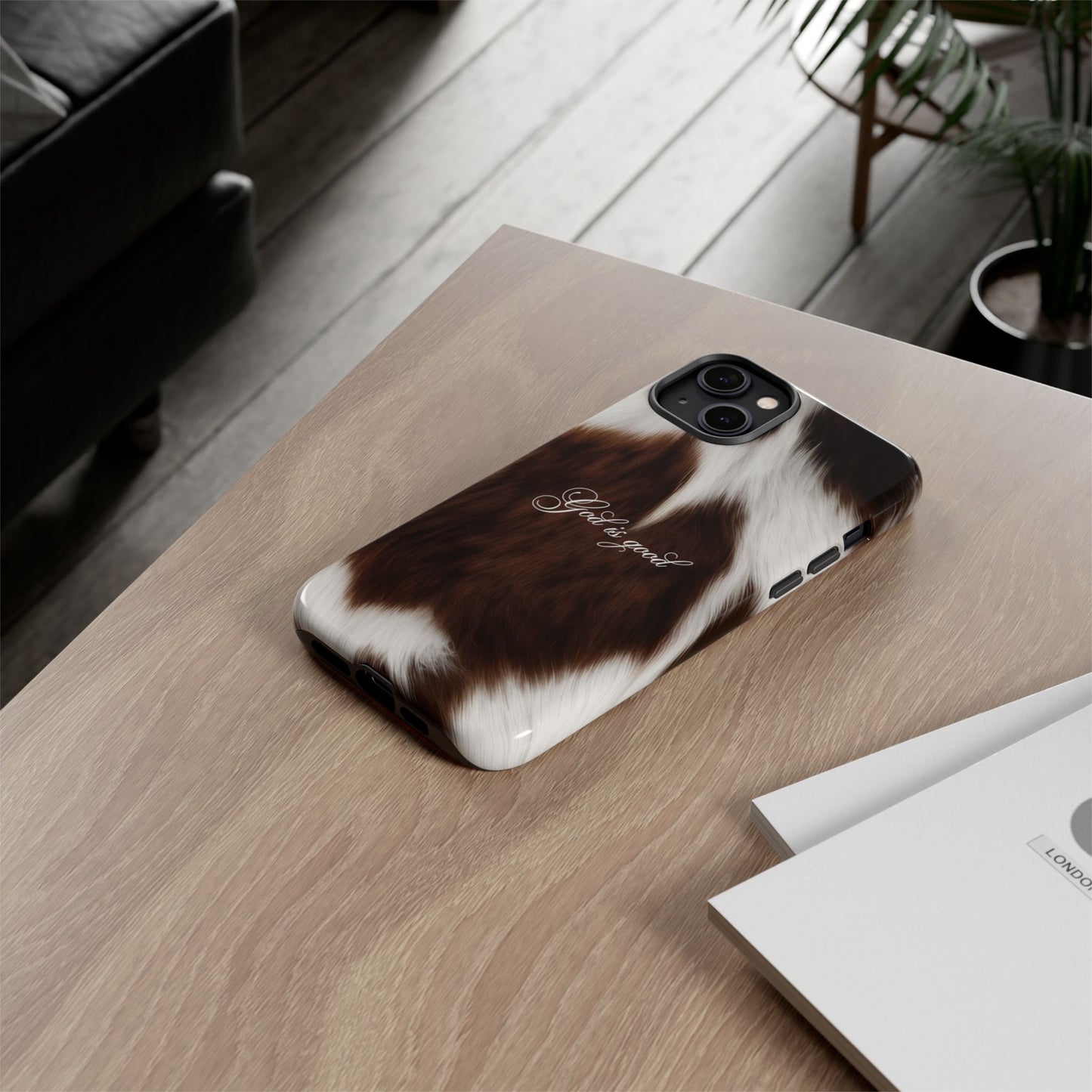 God is good Cow Phone Case