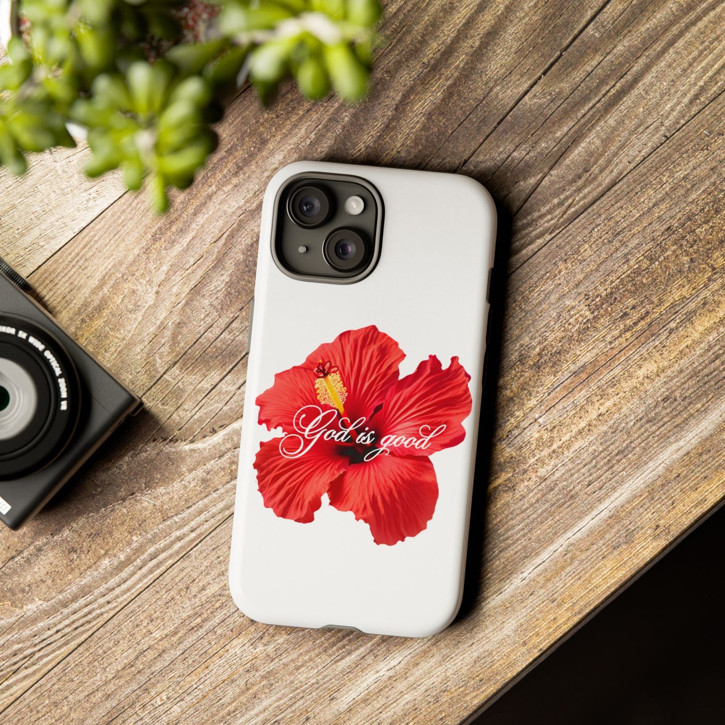 God is good Flower Phone Case