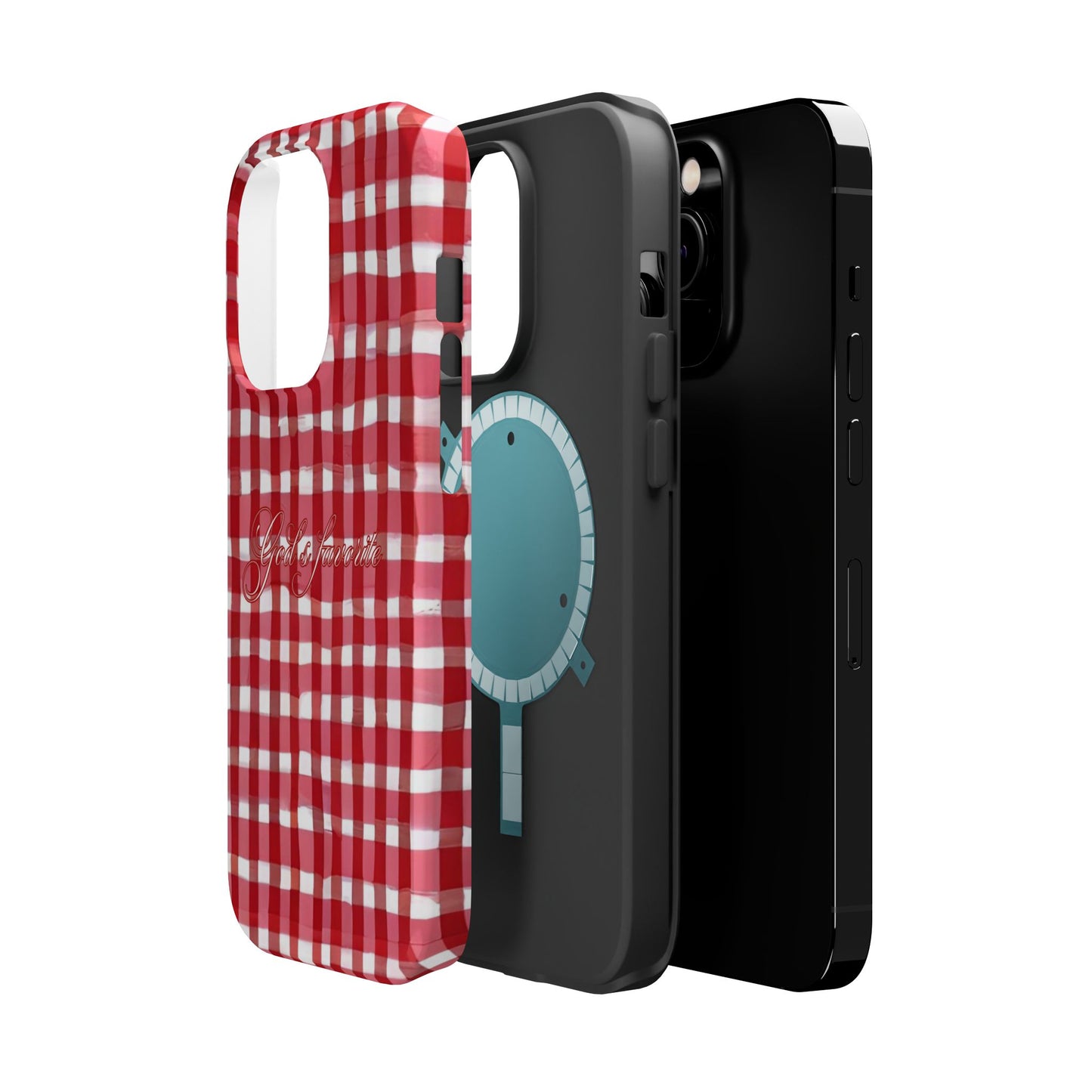 God’s favorite Gingham MagSafe Phone Case