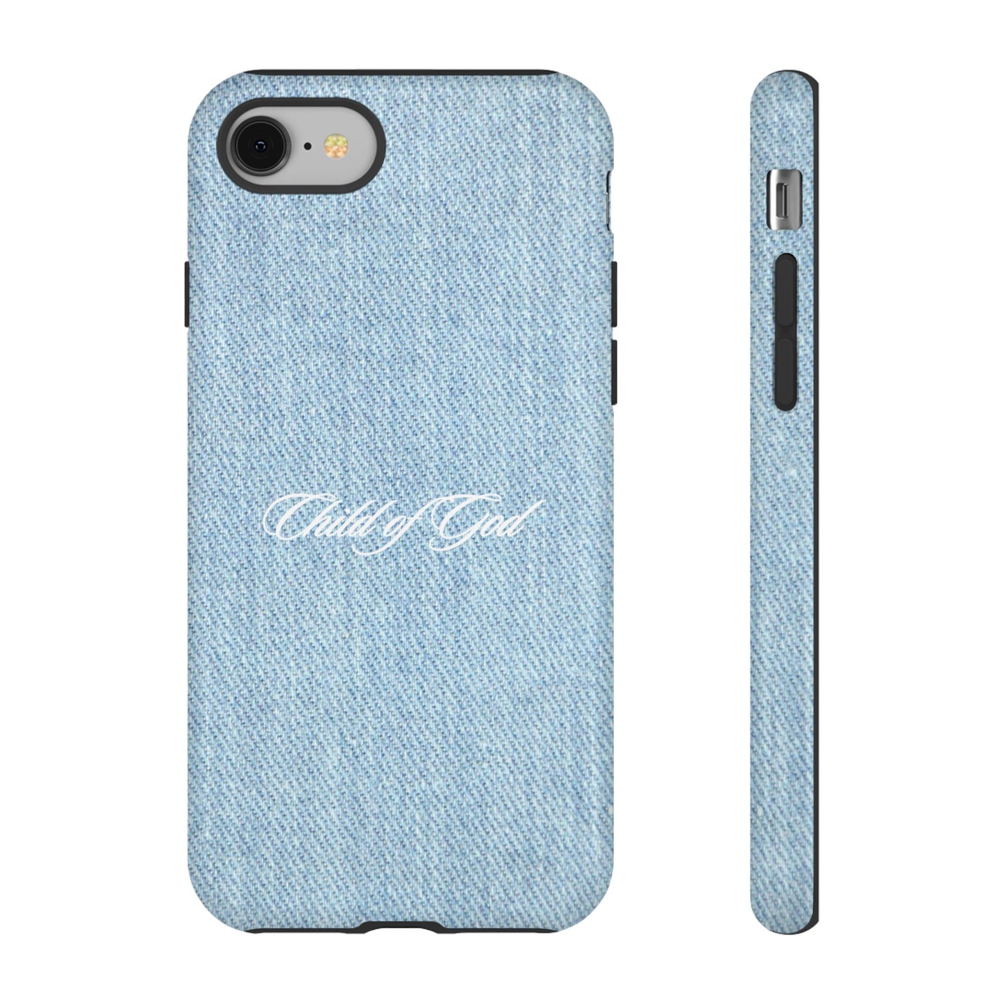Child of God Denim Phone Case