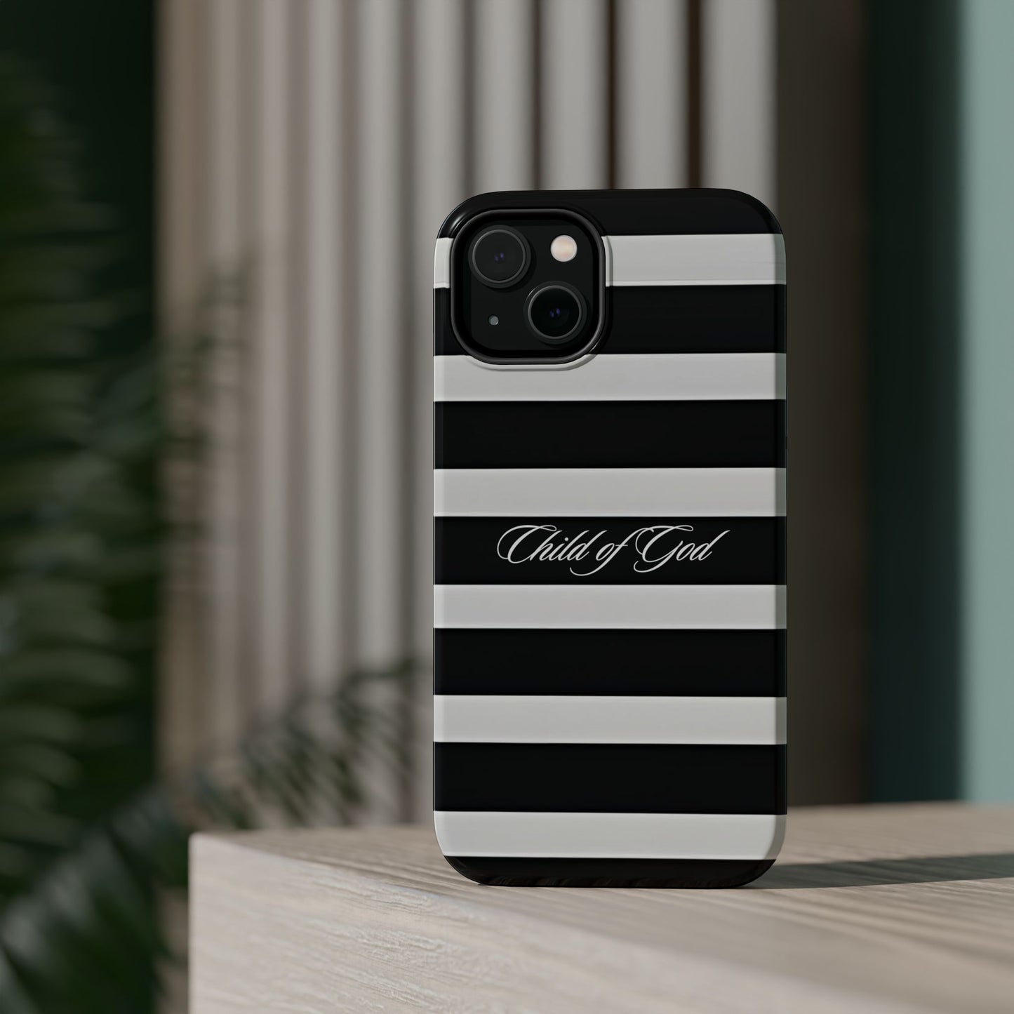 Phone Case - Child of God Striped MagSafe Phone Case