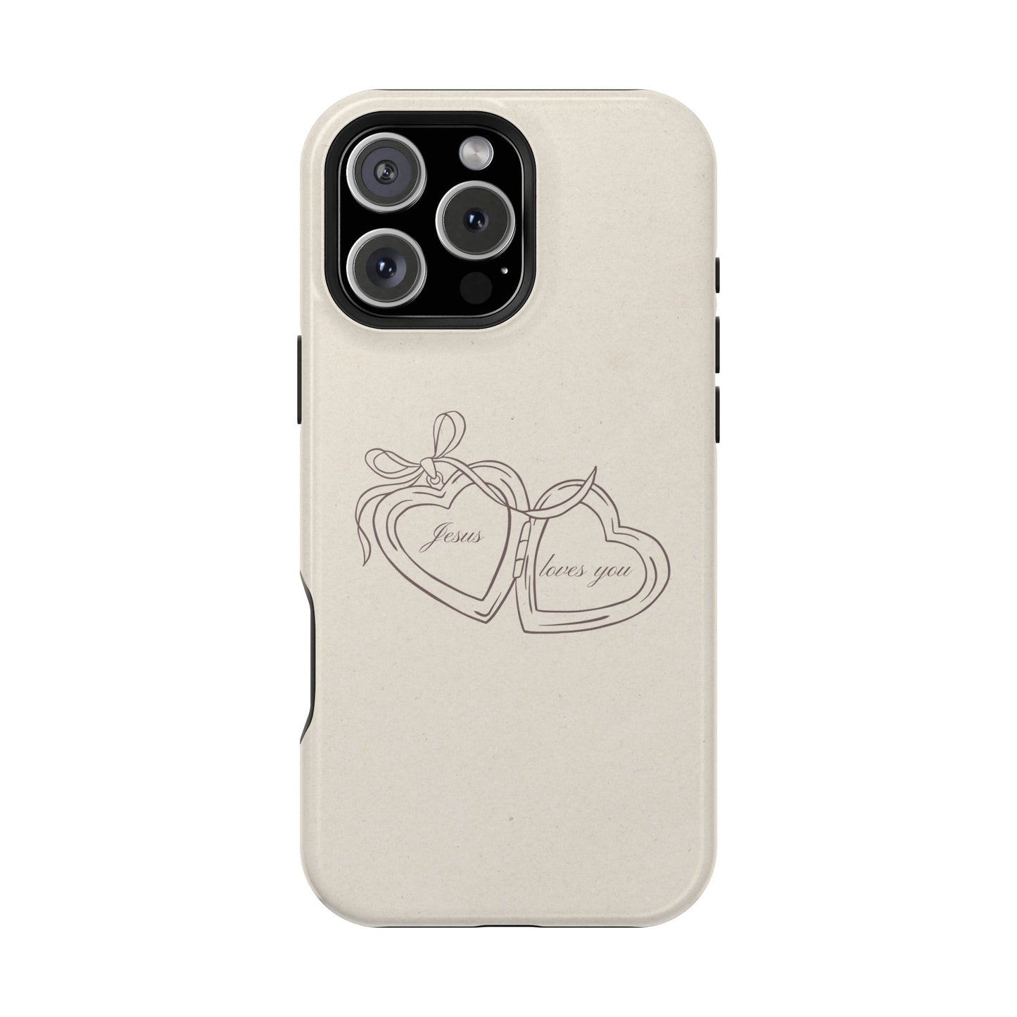 Jesus loves you Locket MagSafe Phone Case
