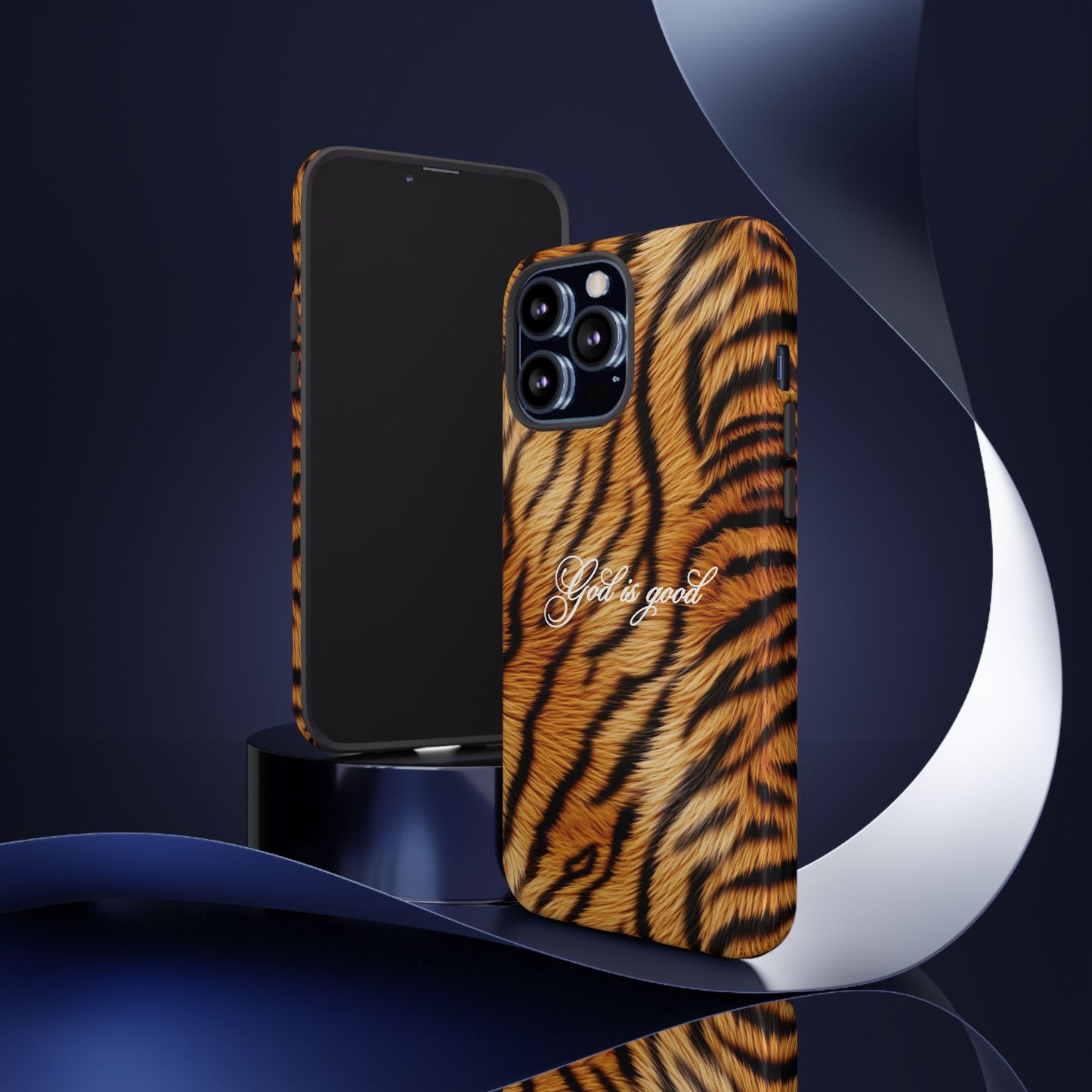 God is good Tiger Phone Case