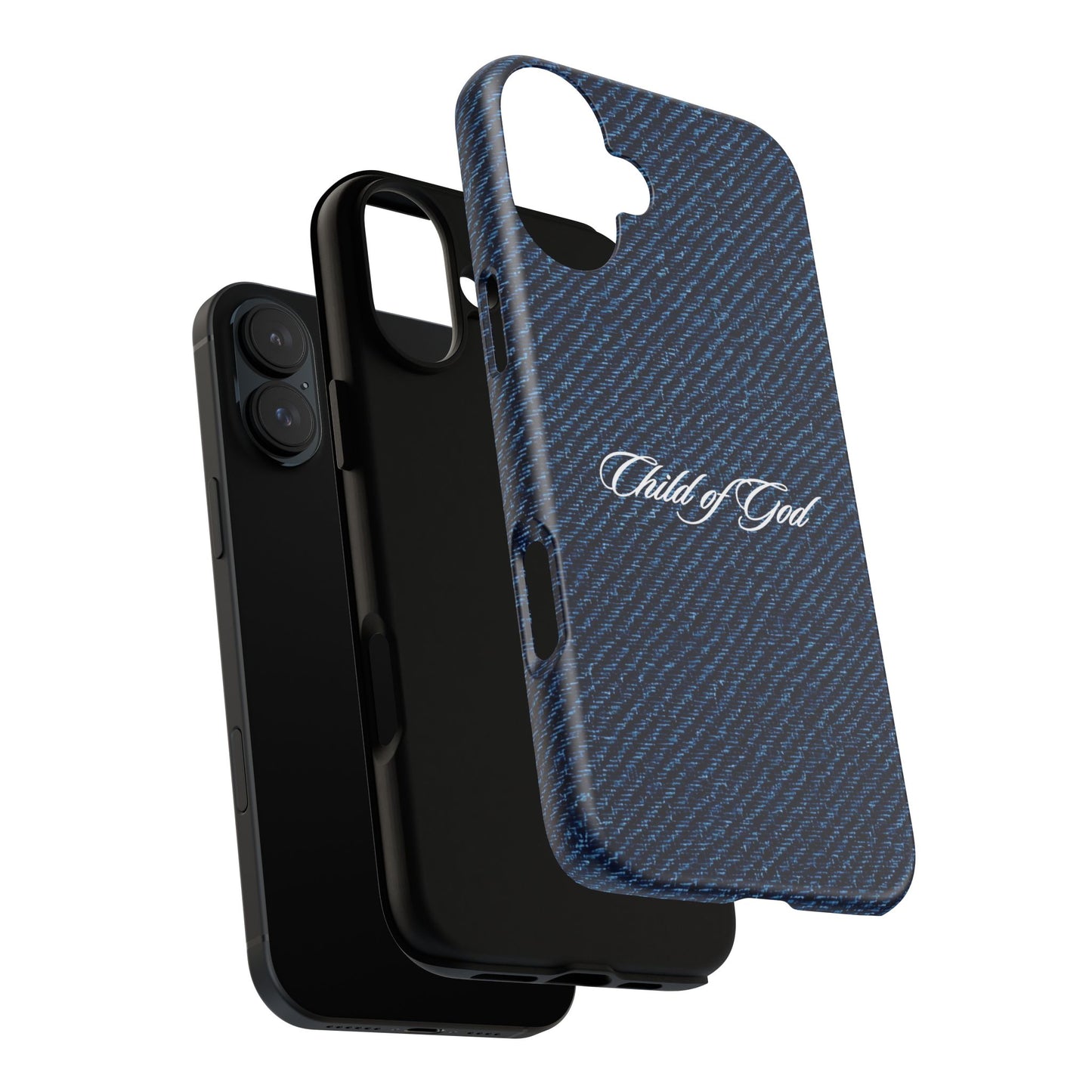 Child of God Denim Phone Case