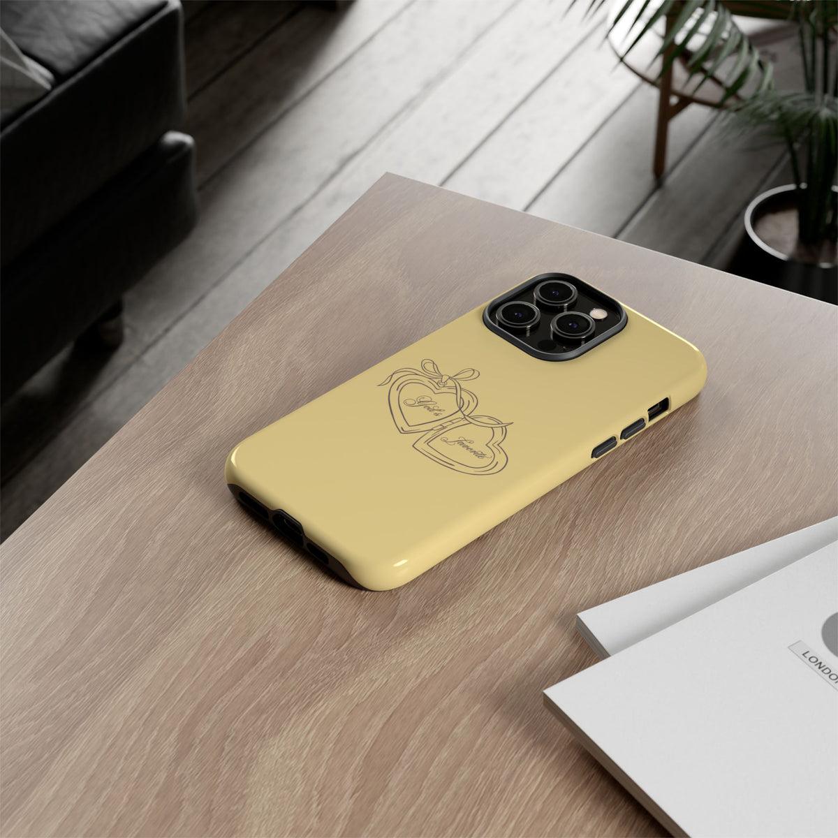 God’s favorite Butter Yellow Locket Phone Case