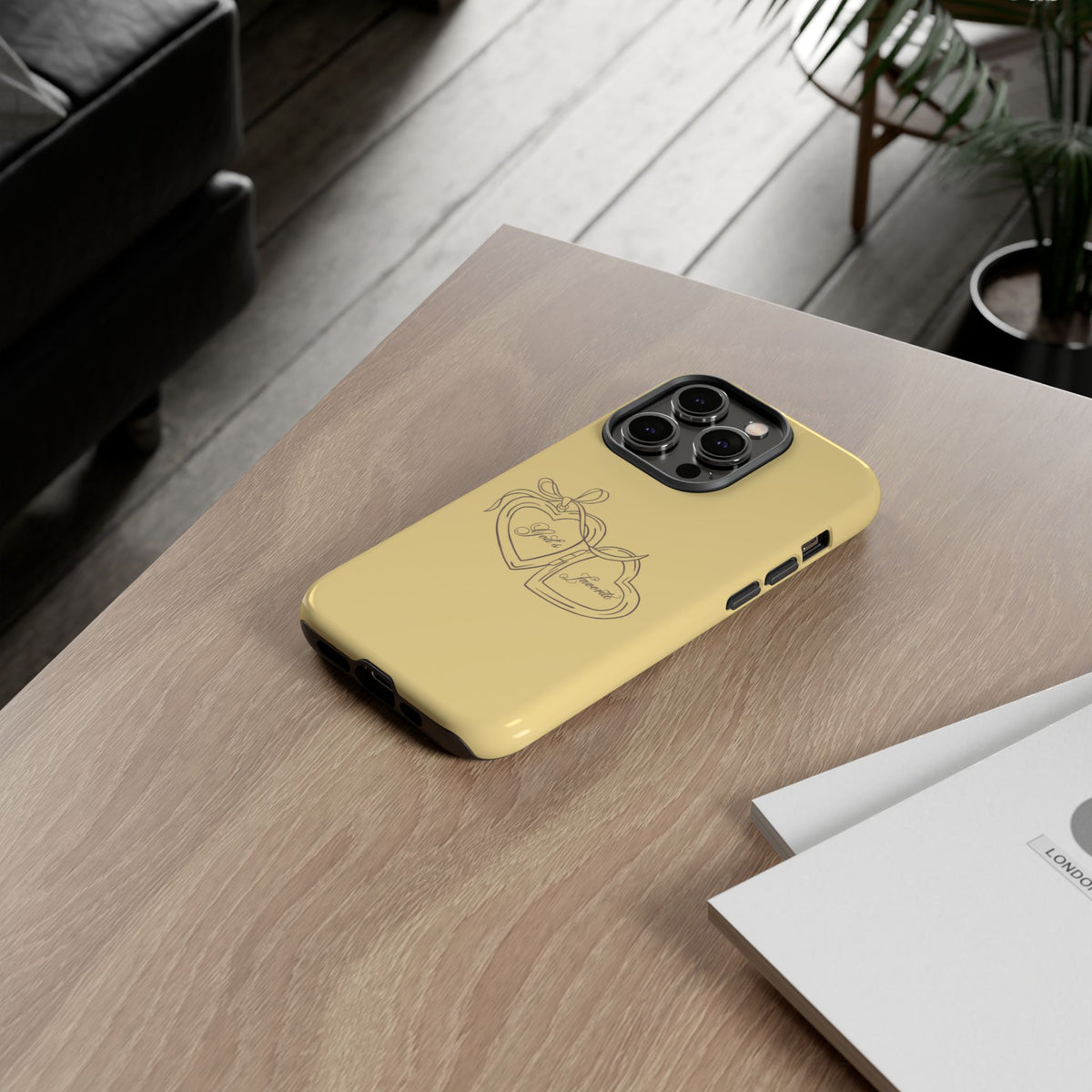 God’s favorite Butter Yellow Locket Phone Case