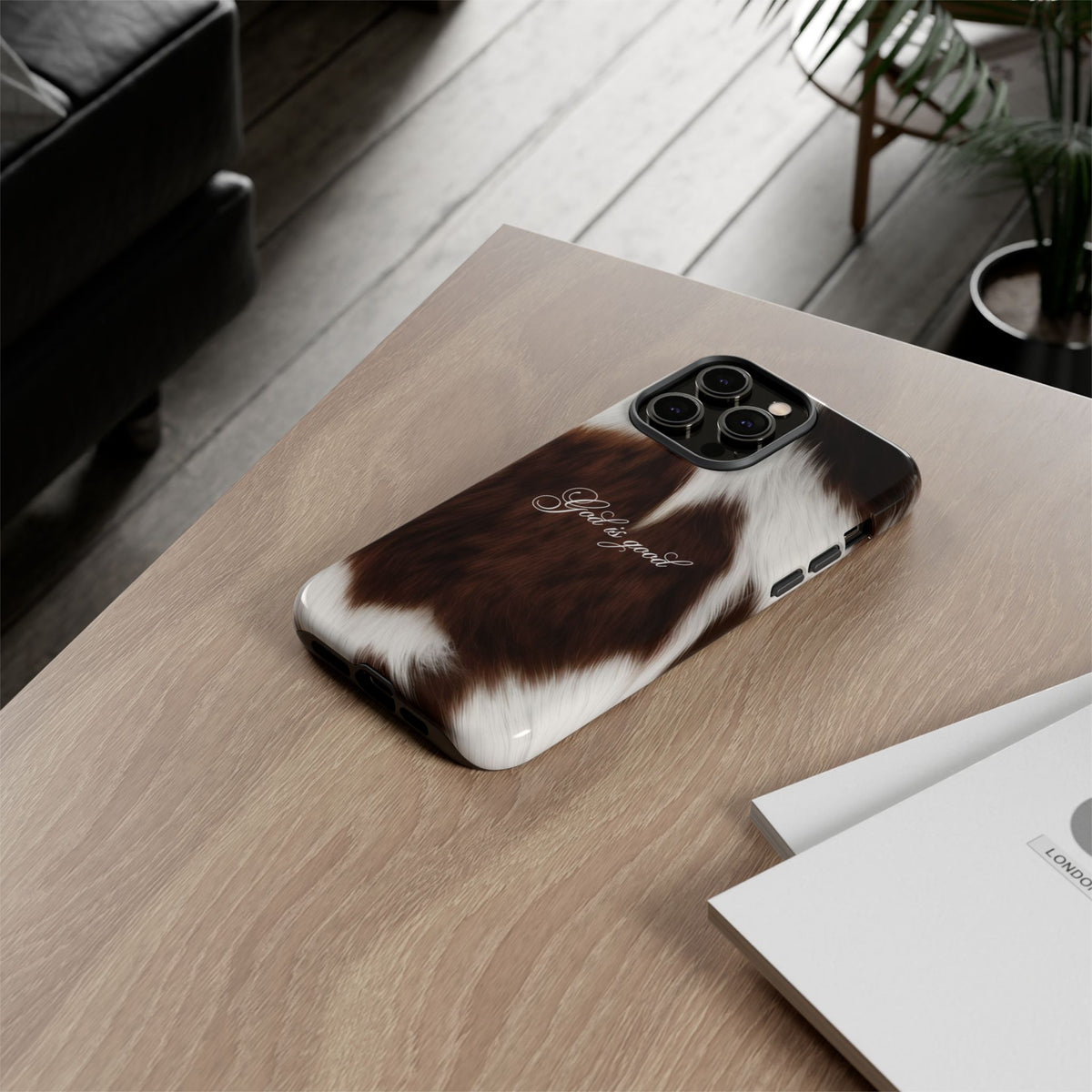 God is good Cow Phone Case