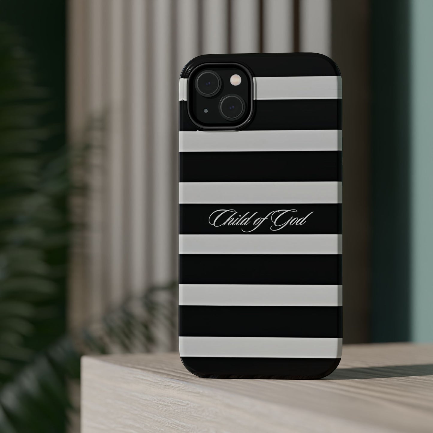 Phone Case - Child of God Striped MagSafe Phone Case