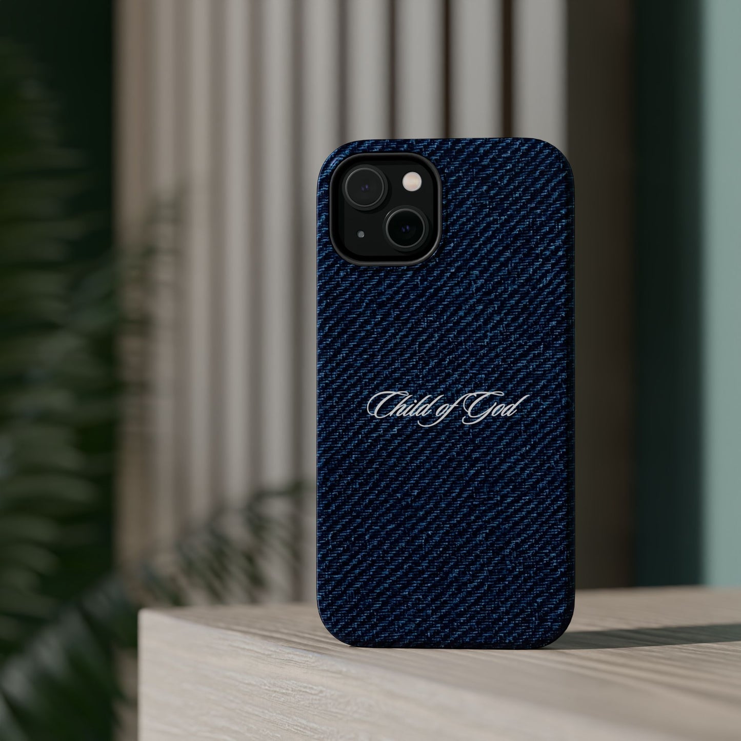 Child of God Denim MagSafe Phone Case
