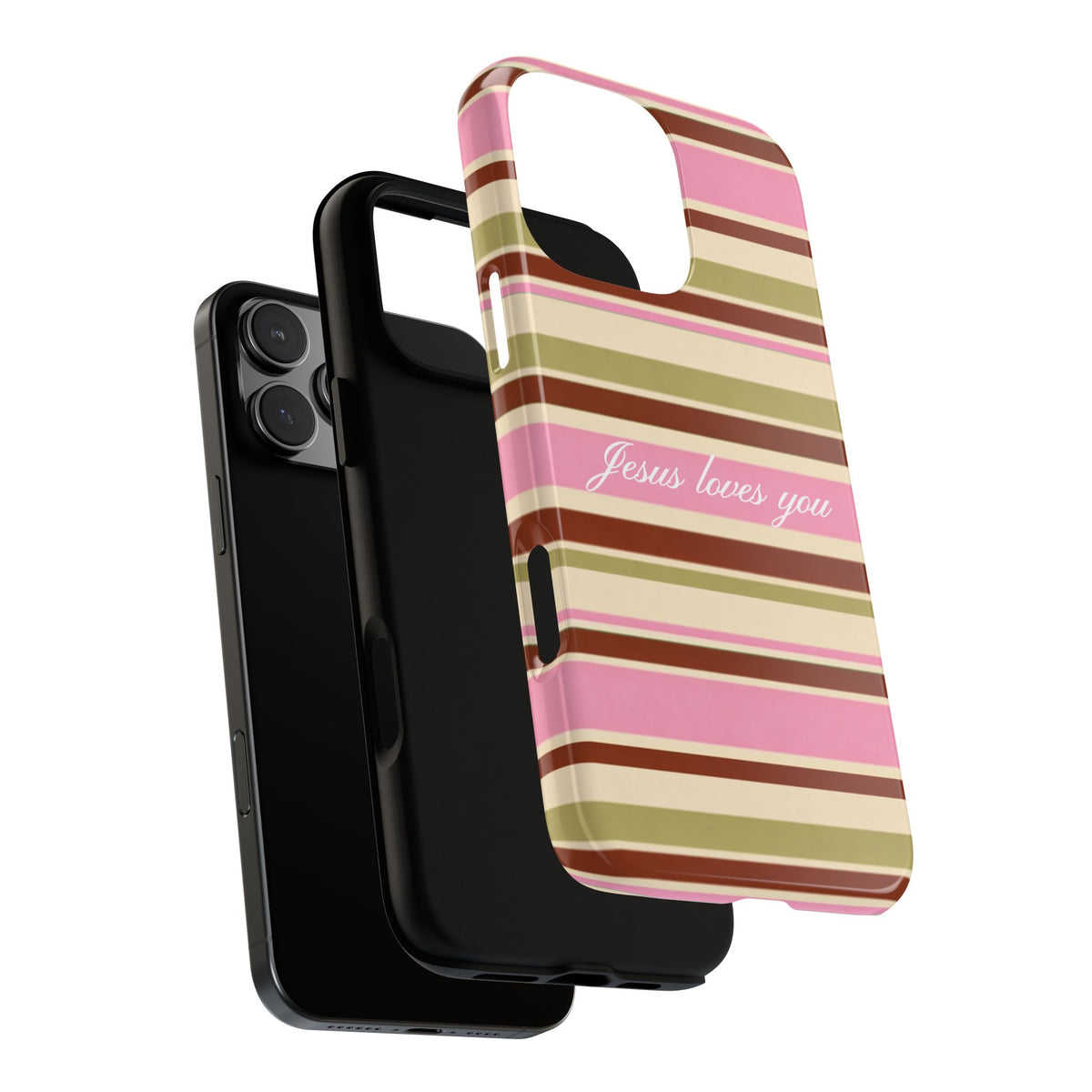 Jesus Loves You Neapolitan Phone Case