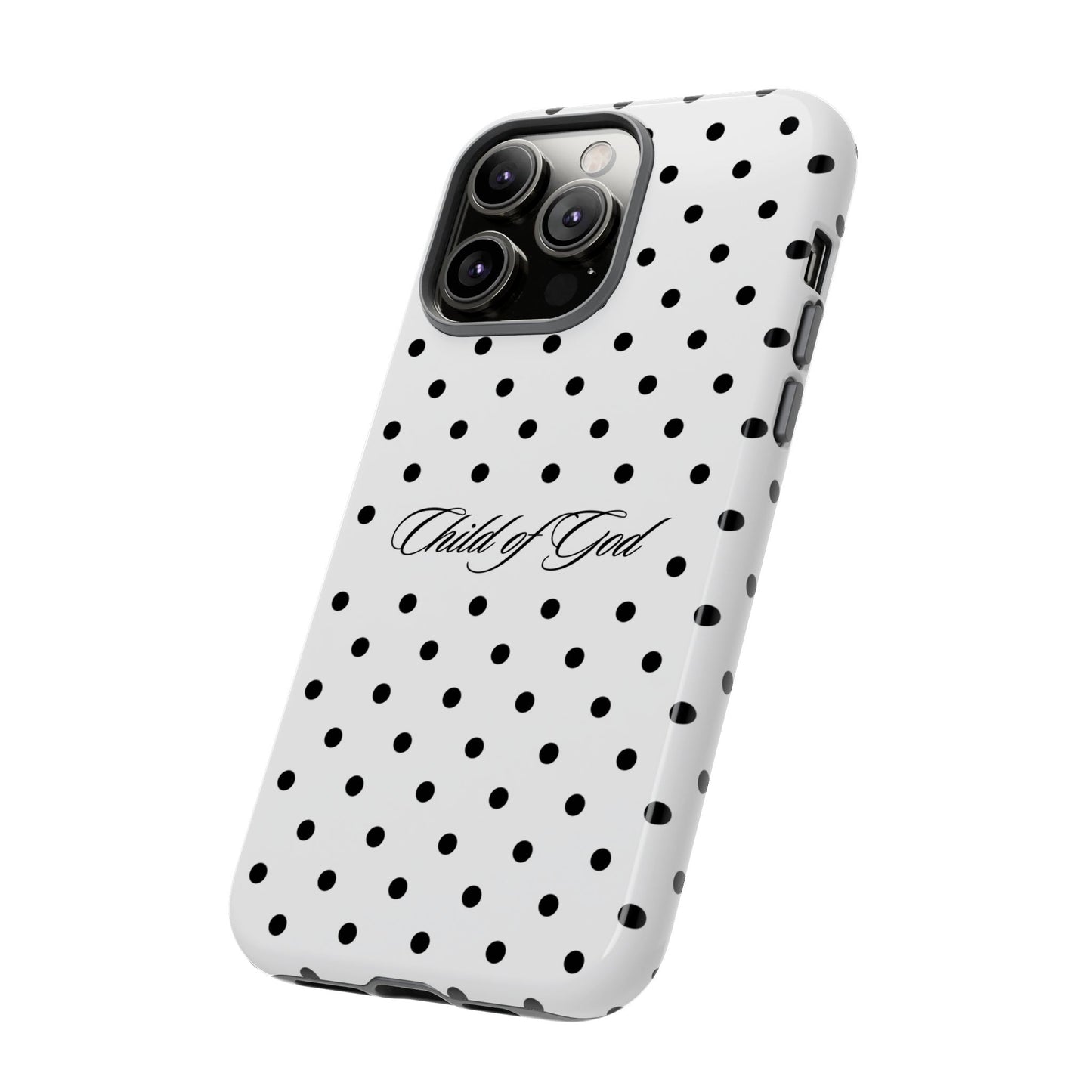 Child of God Polka Dot Phone Case