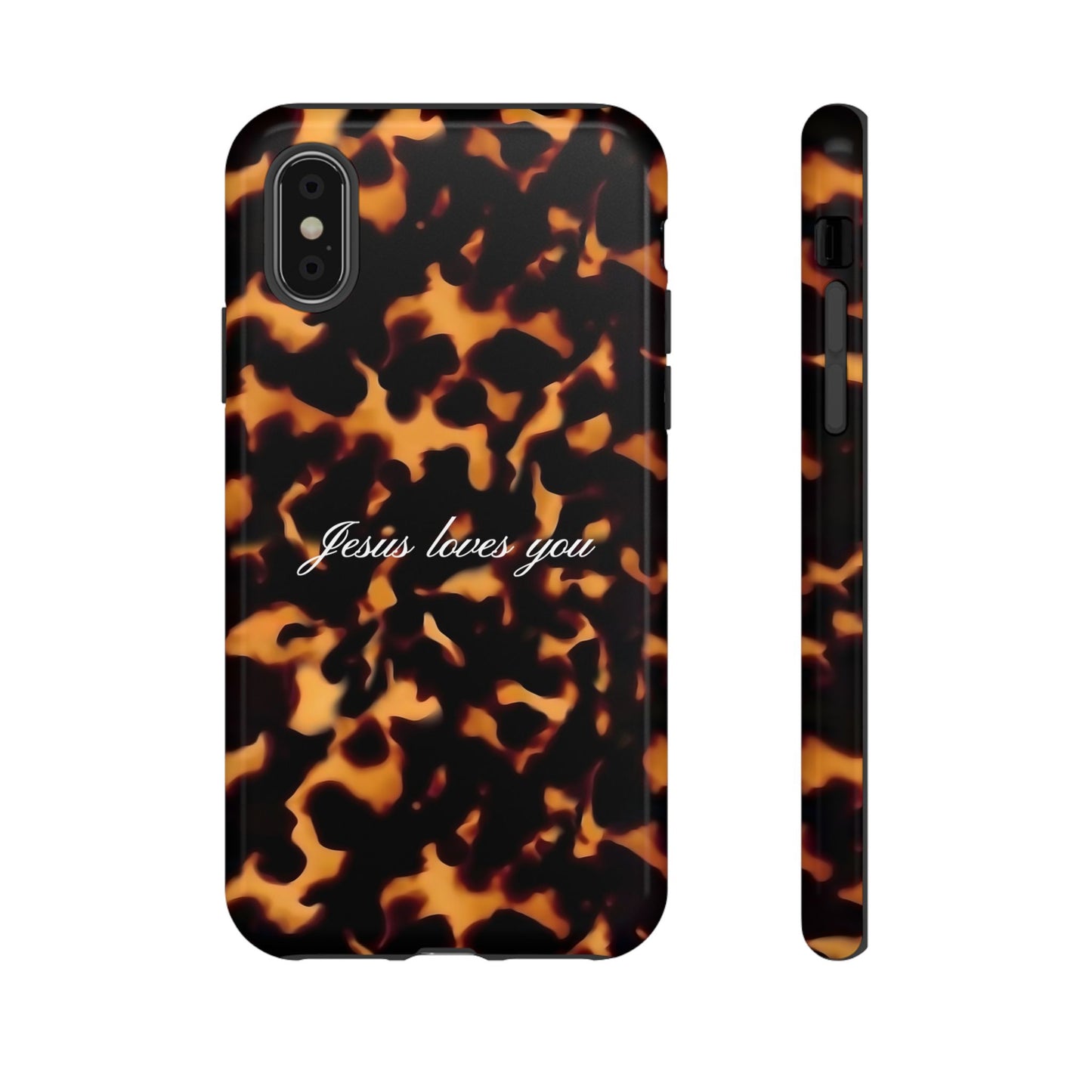 Jesus loves you Tortoise Phone Case