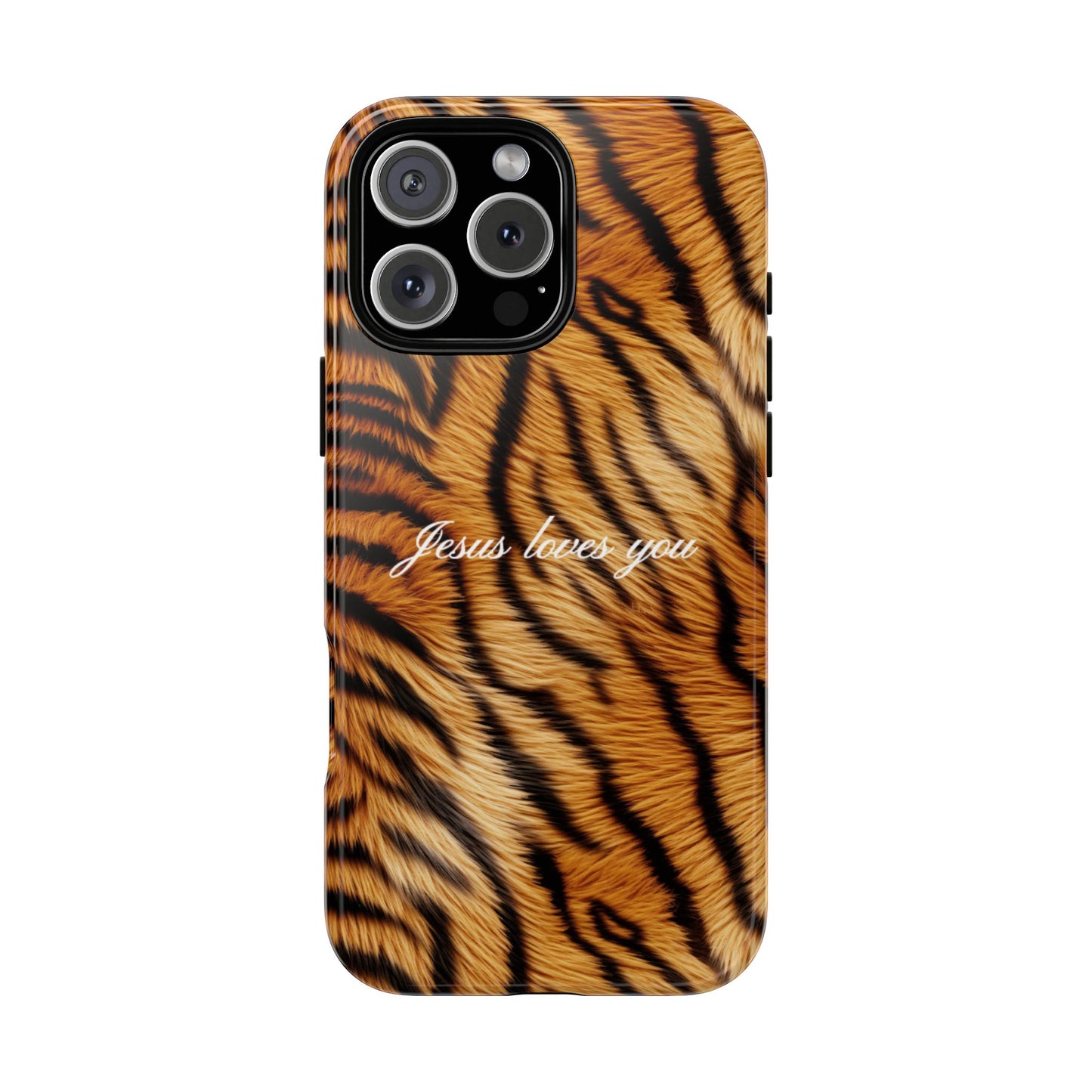 Jesus Loves You Tiger Phone Case