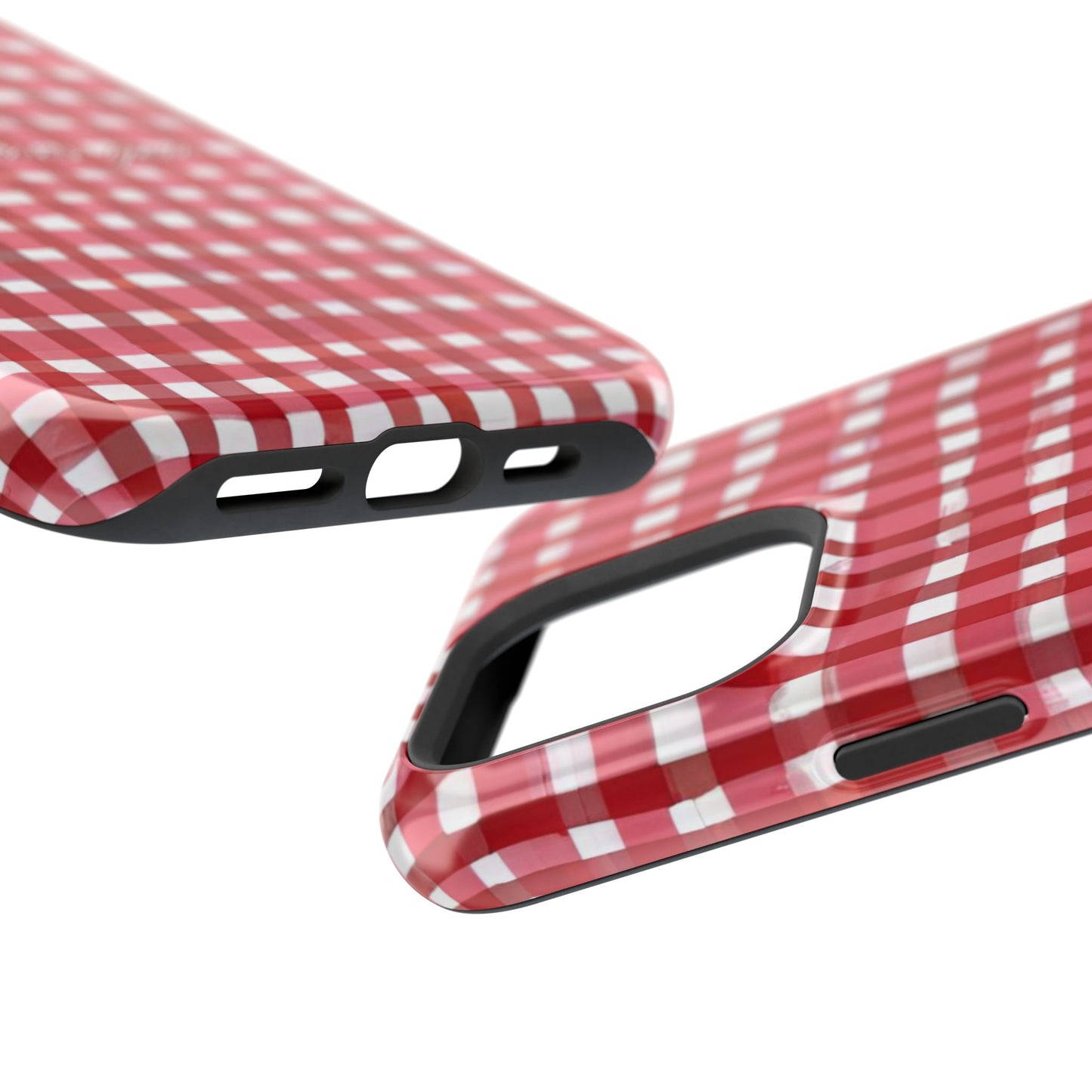 Jesus loves you Gingham MagSafe Phone Case