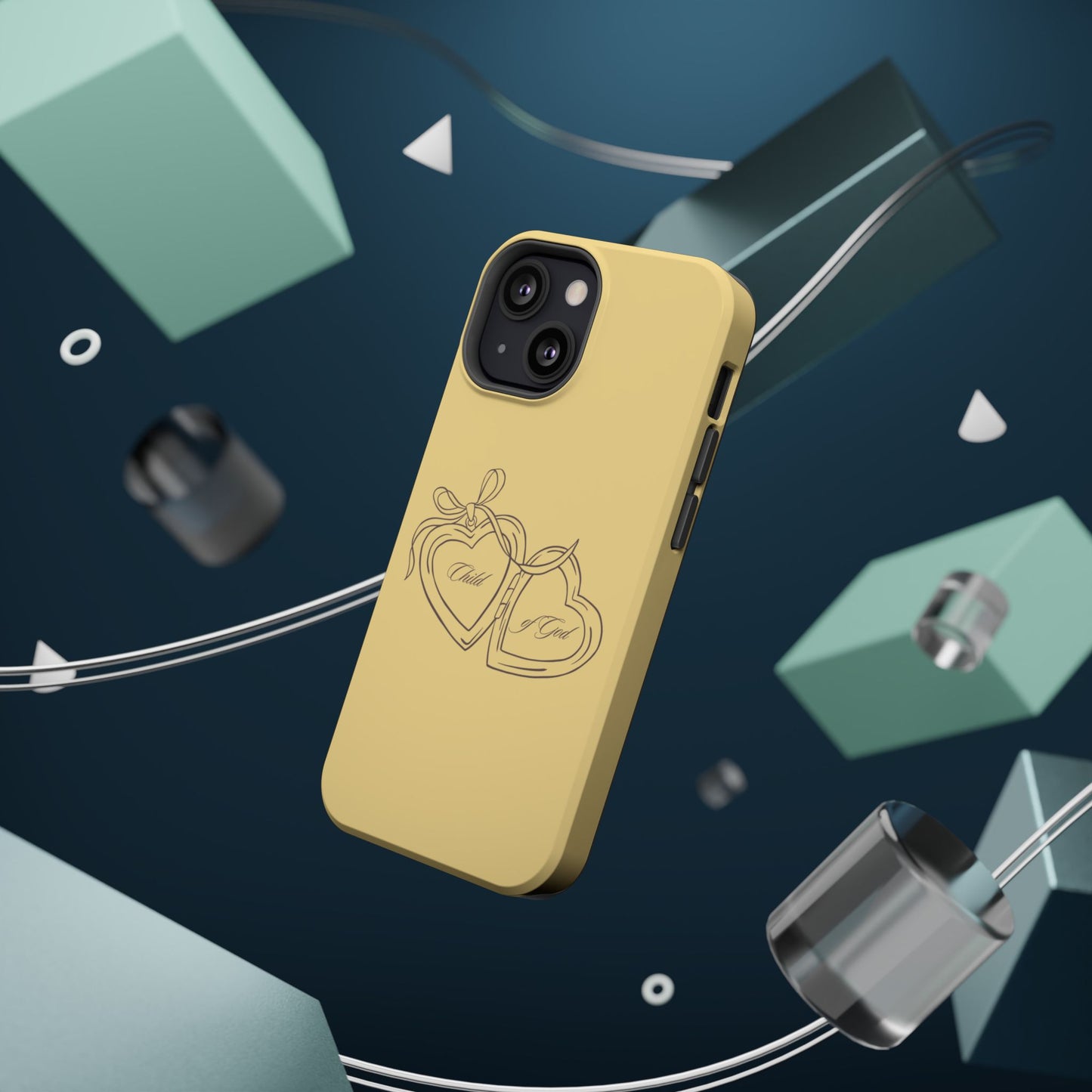 Child of God Butter Yellow Locket Phone Case MagSafe