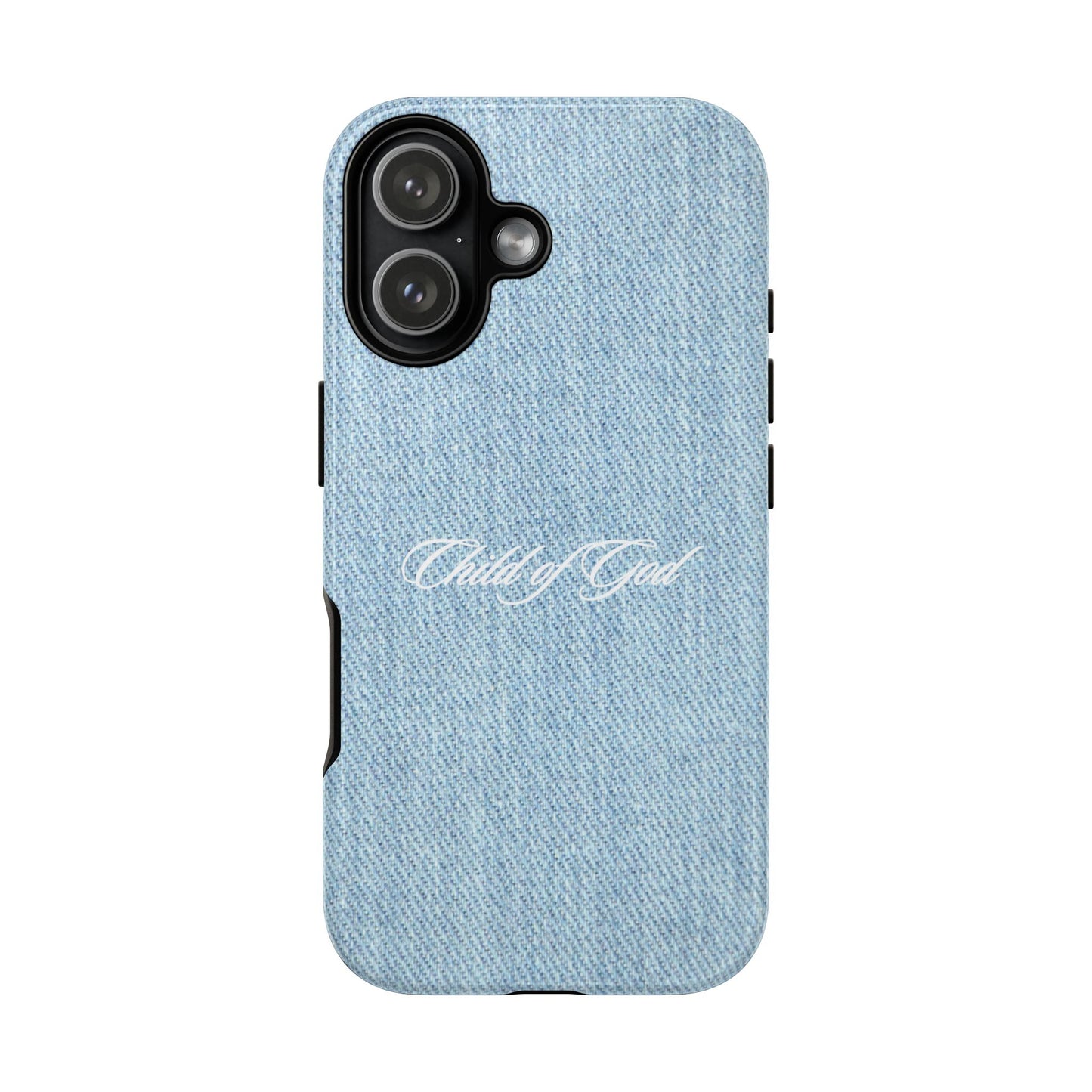 Child of God Denim Phone Case