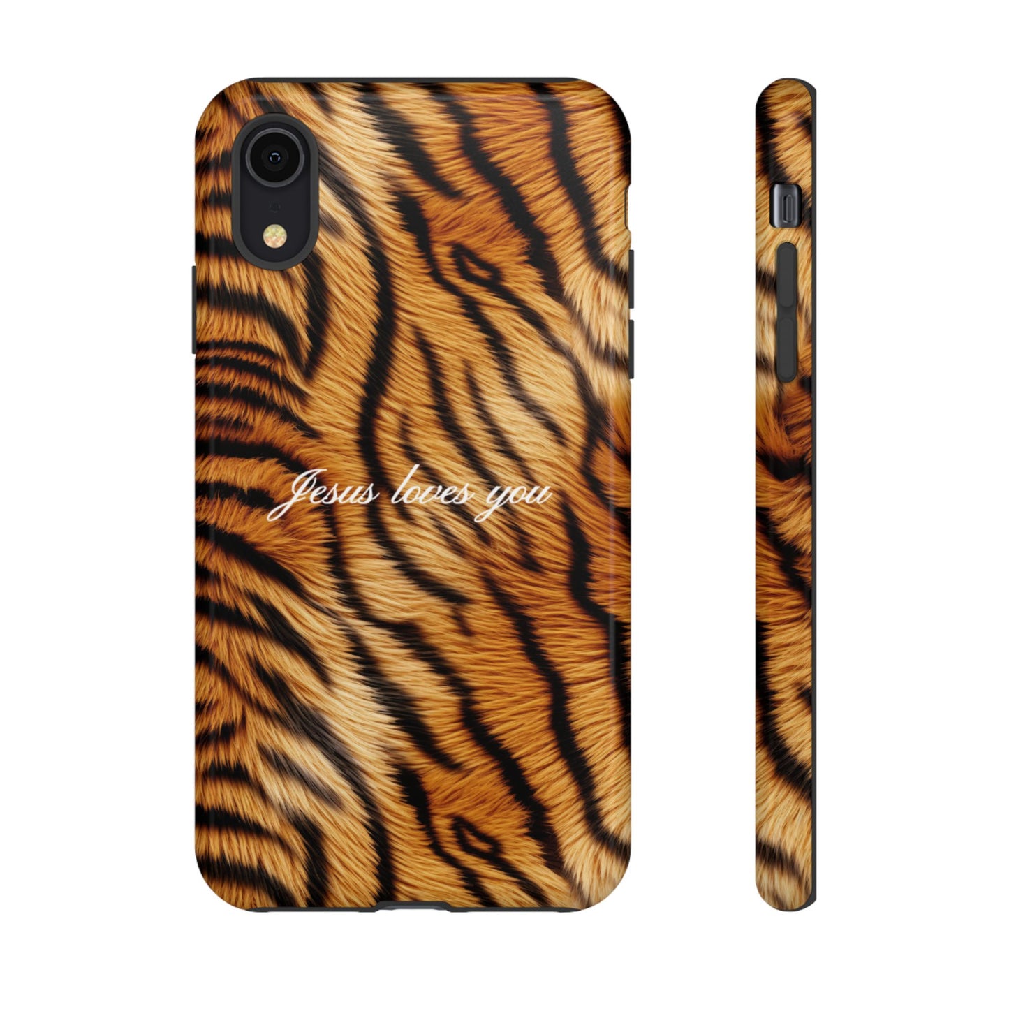 Jesus Loves You Tiger Phone Case