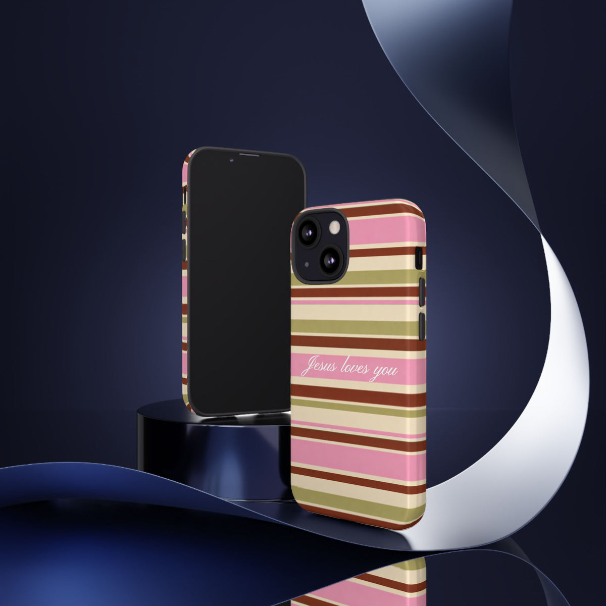 Jesus Loves You Neapolitan Phone Case