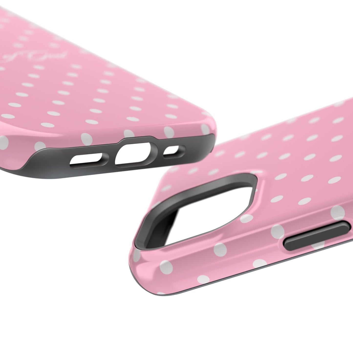 Child of God Pink Polka Dot Phone Case MagSafe