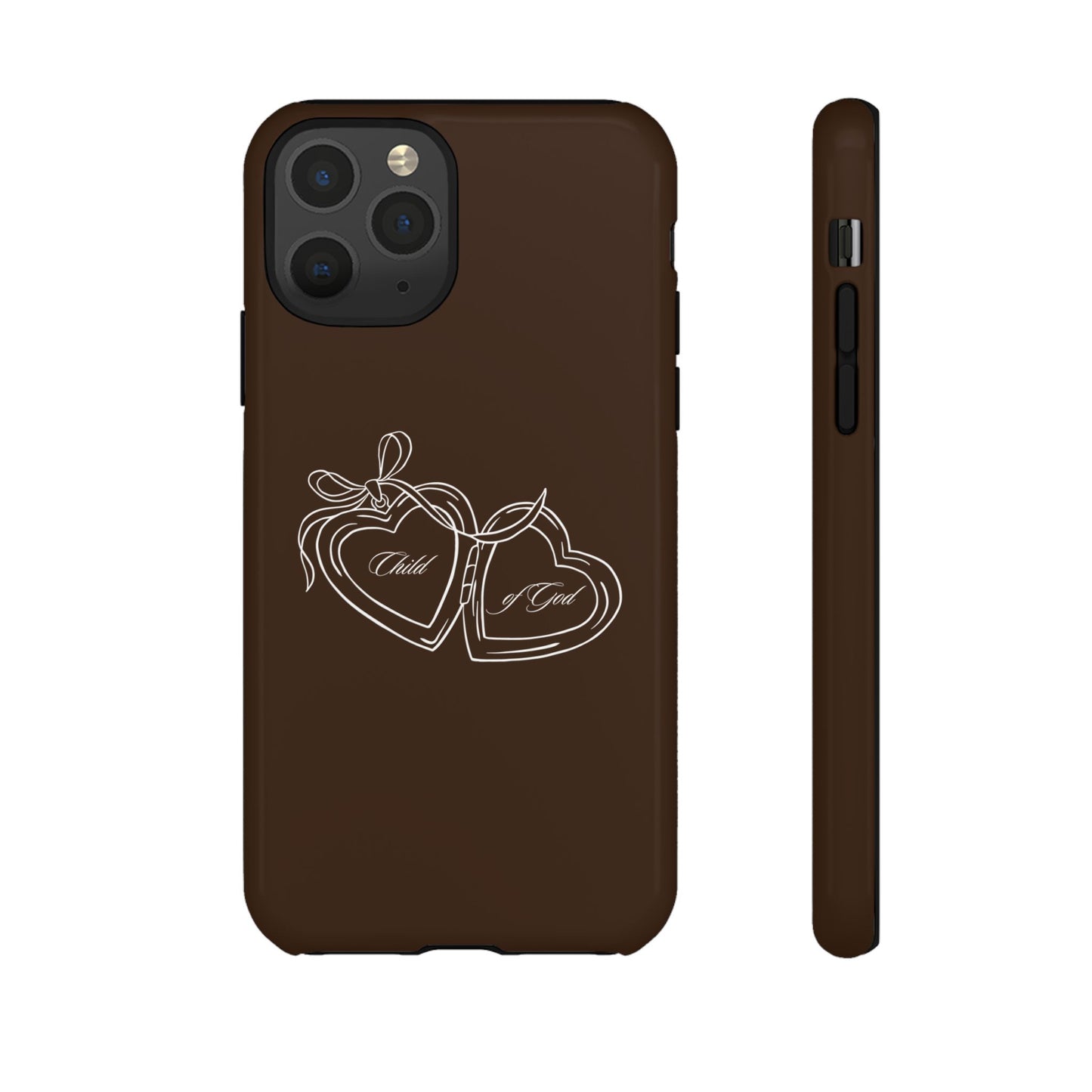Child of God Espresso Locket Phone Case