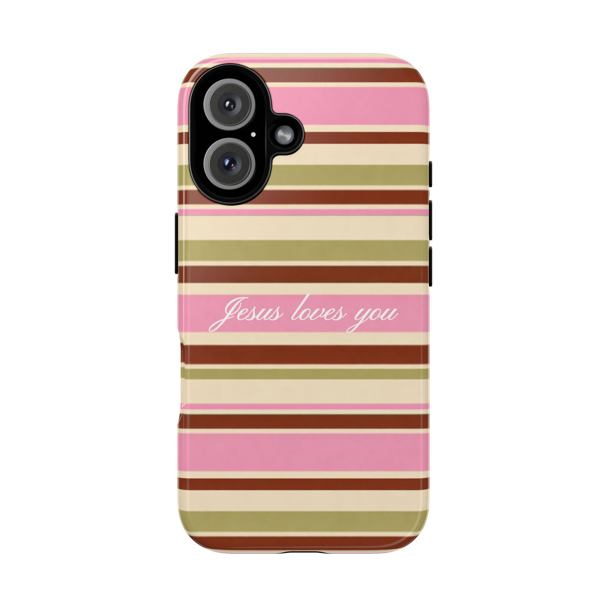 Jesus Loves You Neapolitan Phone Case