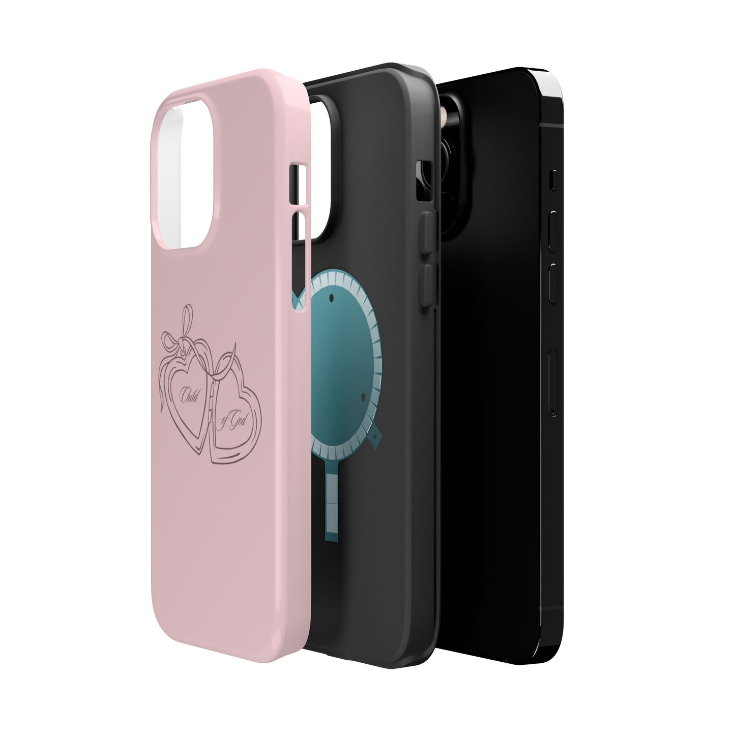 Child of God Pink Locket MagSafe Phone Case