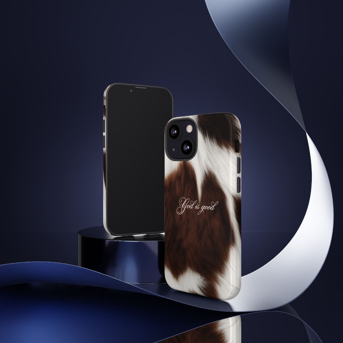 God is good Cow Phone Case