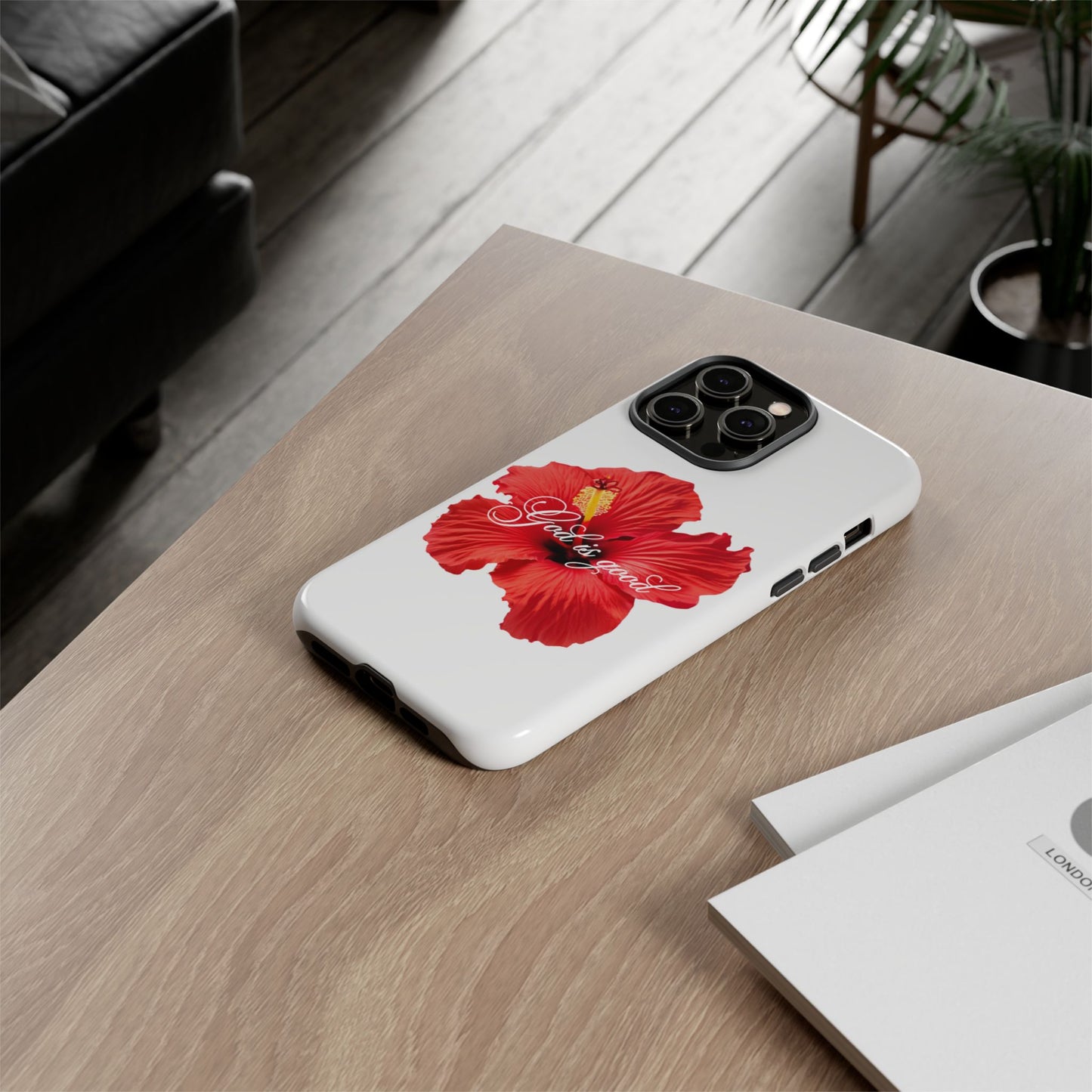 God is good Flower Phone Case