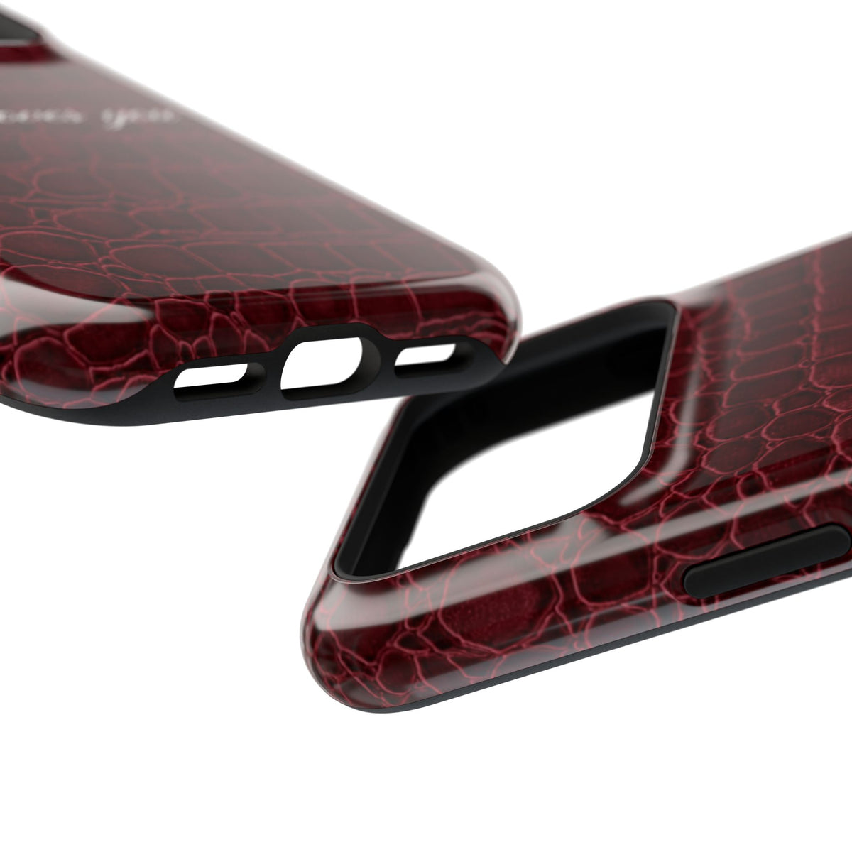 Jesus loves you Burgundy Croc MagSafe Phone Case
