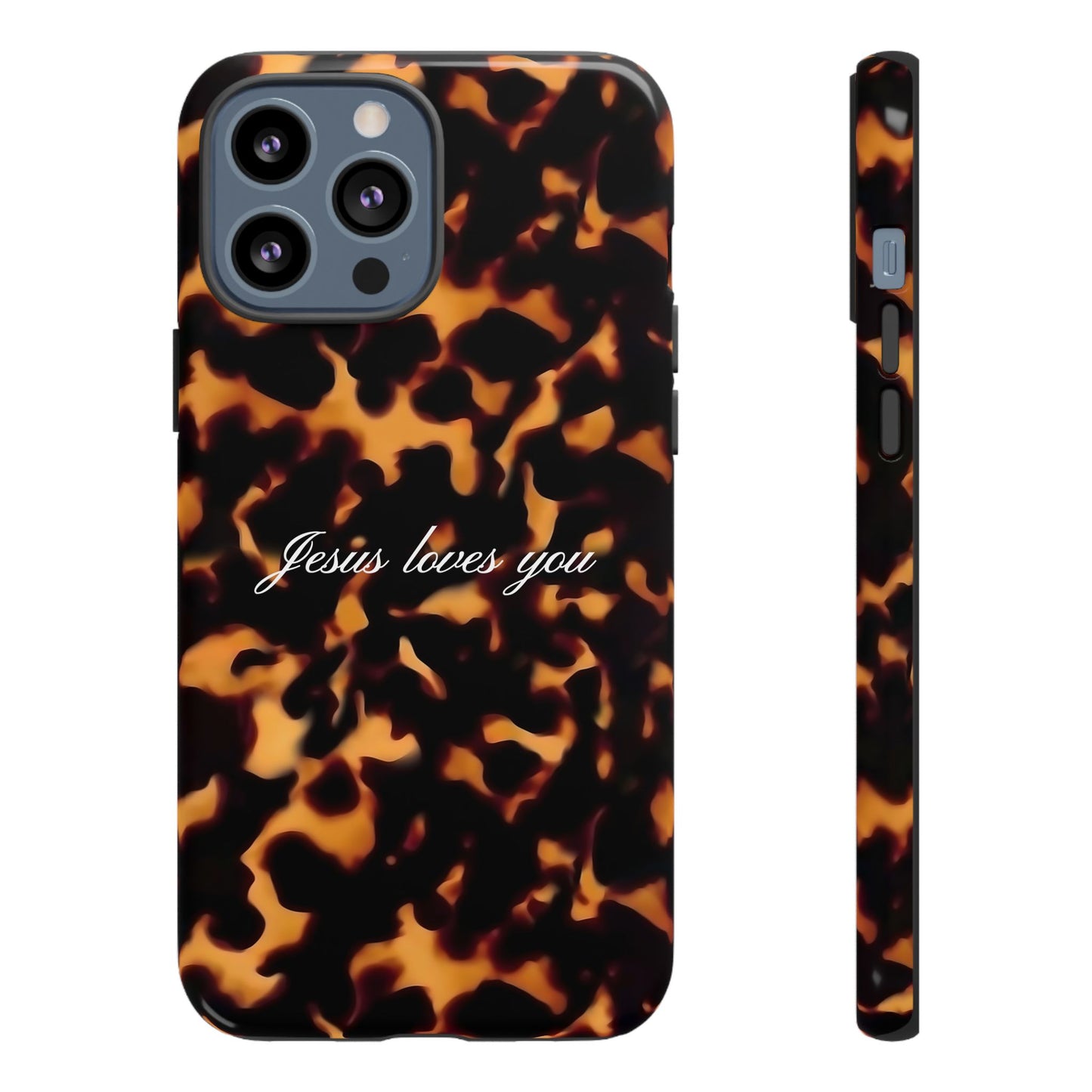 Jesus loves you Tortoise Phone Case