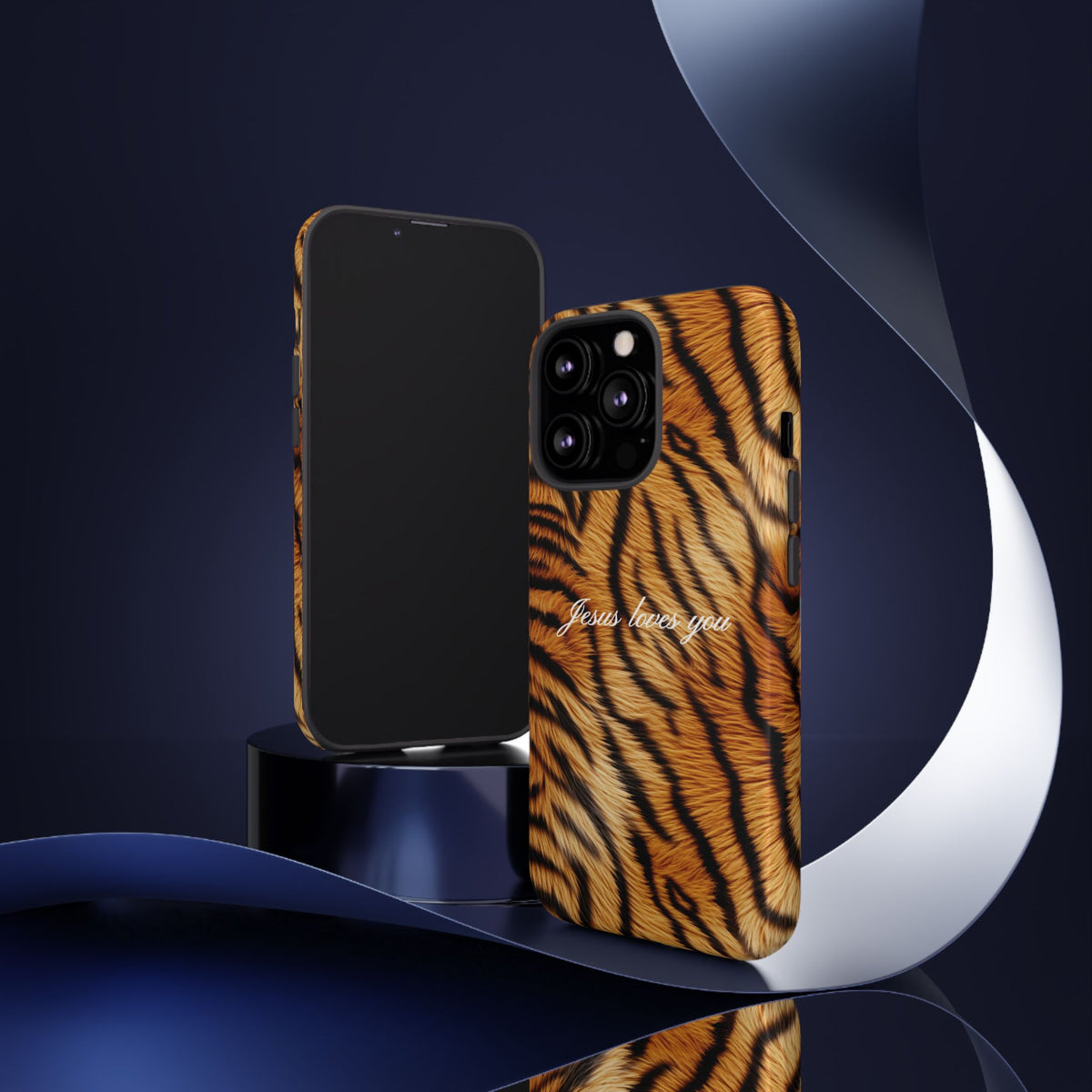 Jesus Loves You Tiger Phone Case