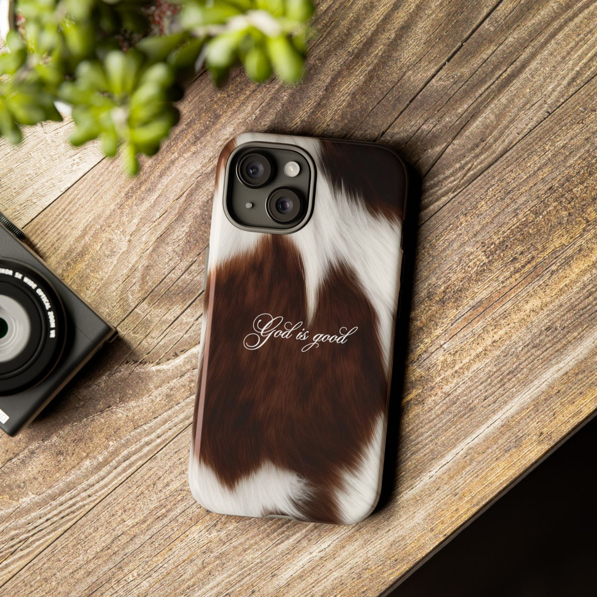 God is good Cow Phone Case