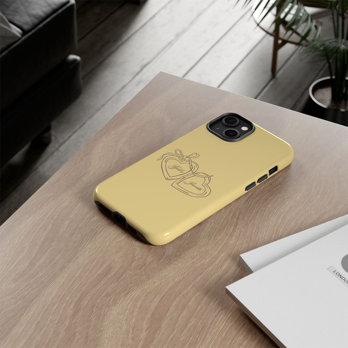 God’s favorite Butter Yellow Locket Phone Case