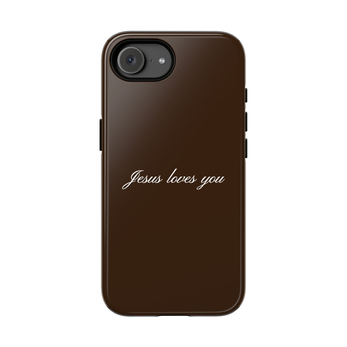 Jesus loves you Espresso Phone Case