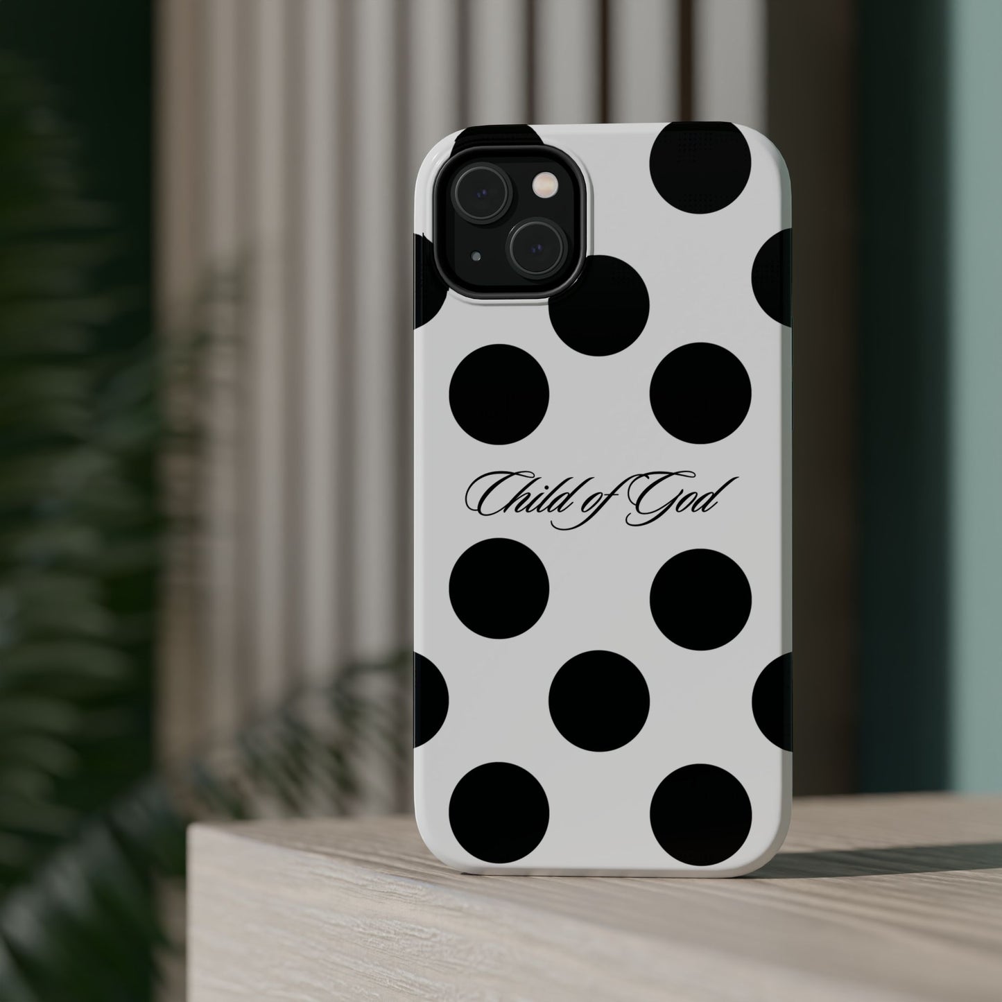 Child of God Macro Polka Dot Phone Case MagSafe