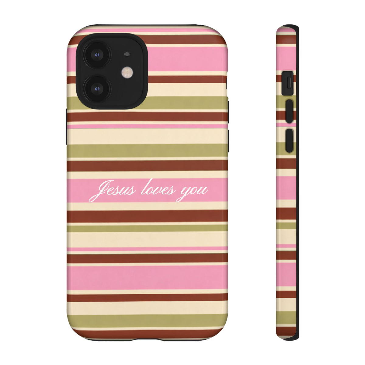 Jesus Loves You Neapolitan Phone Case